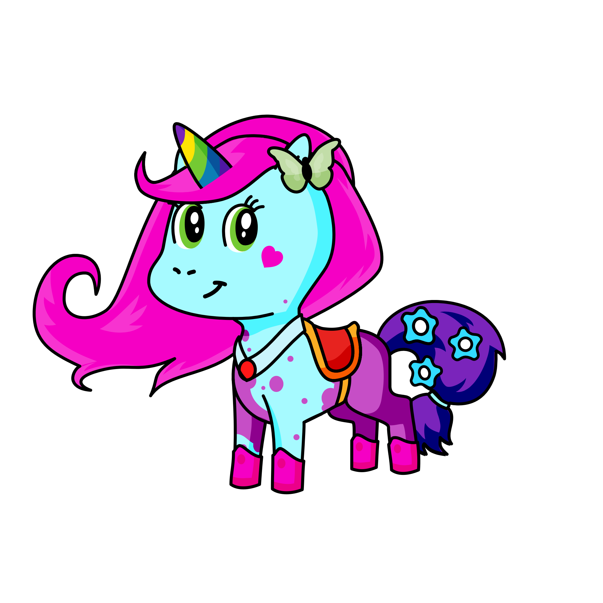 Alisia, the unicorn