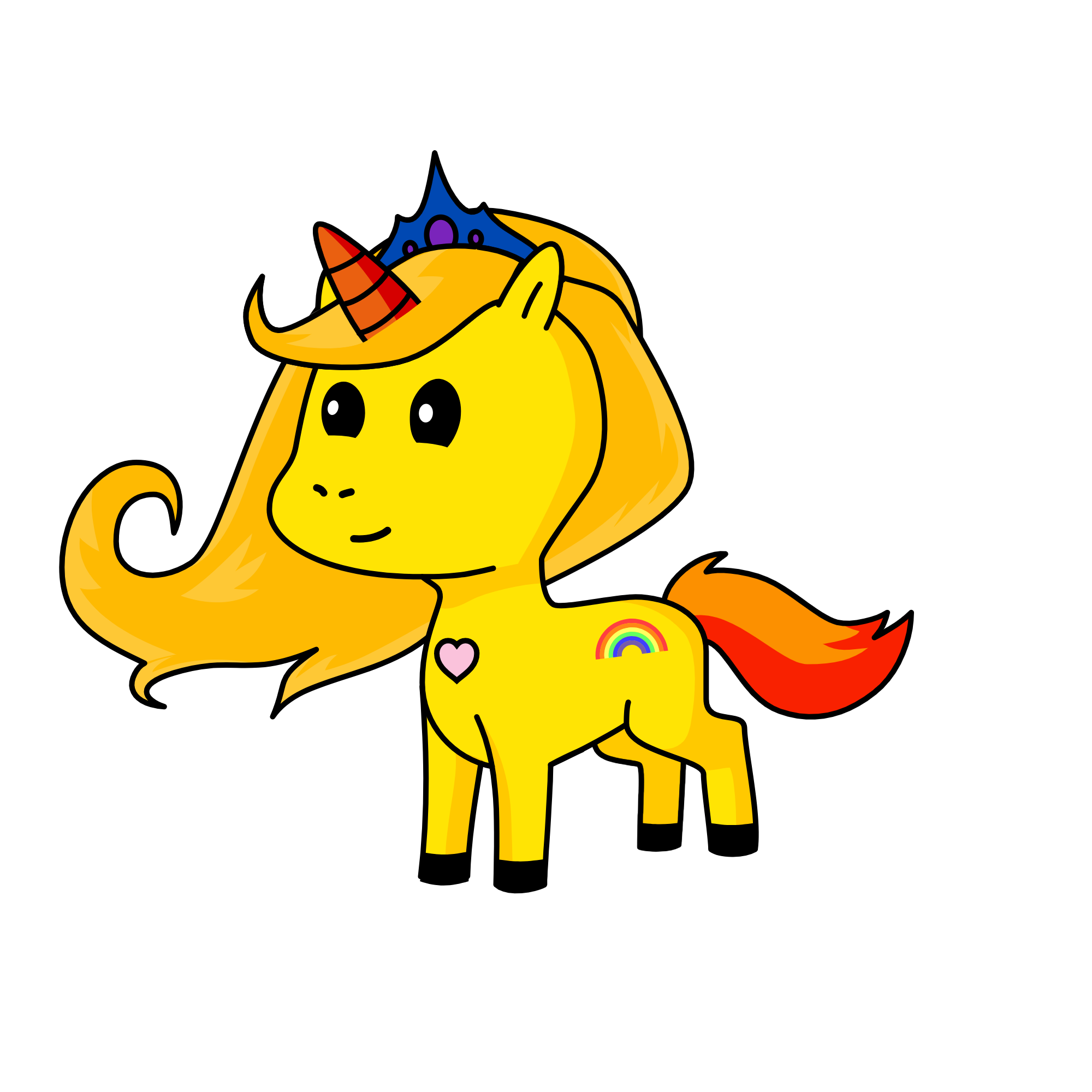 queen, the unicorn