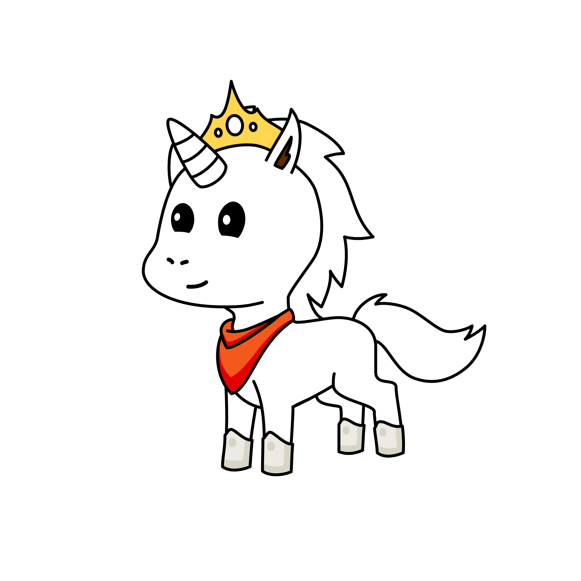 Blobert, the unicorn