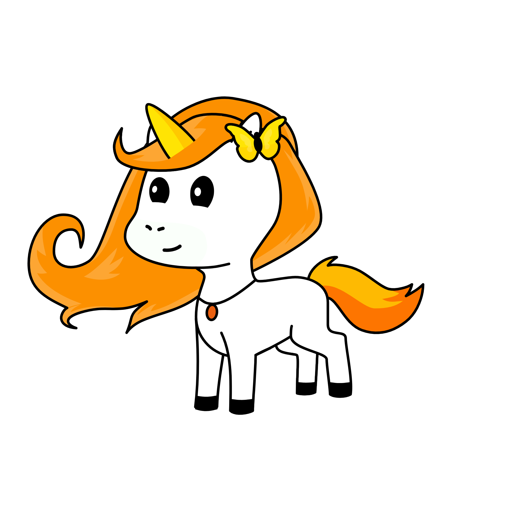 Sunny, the unicorn