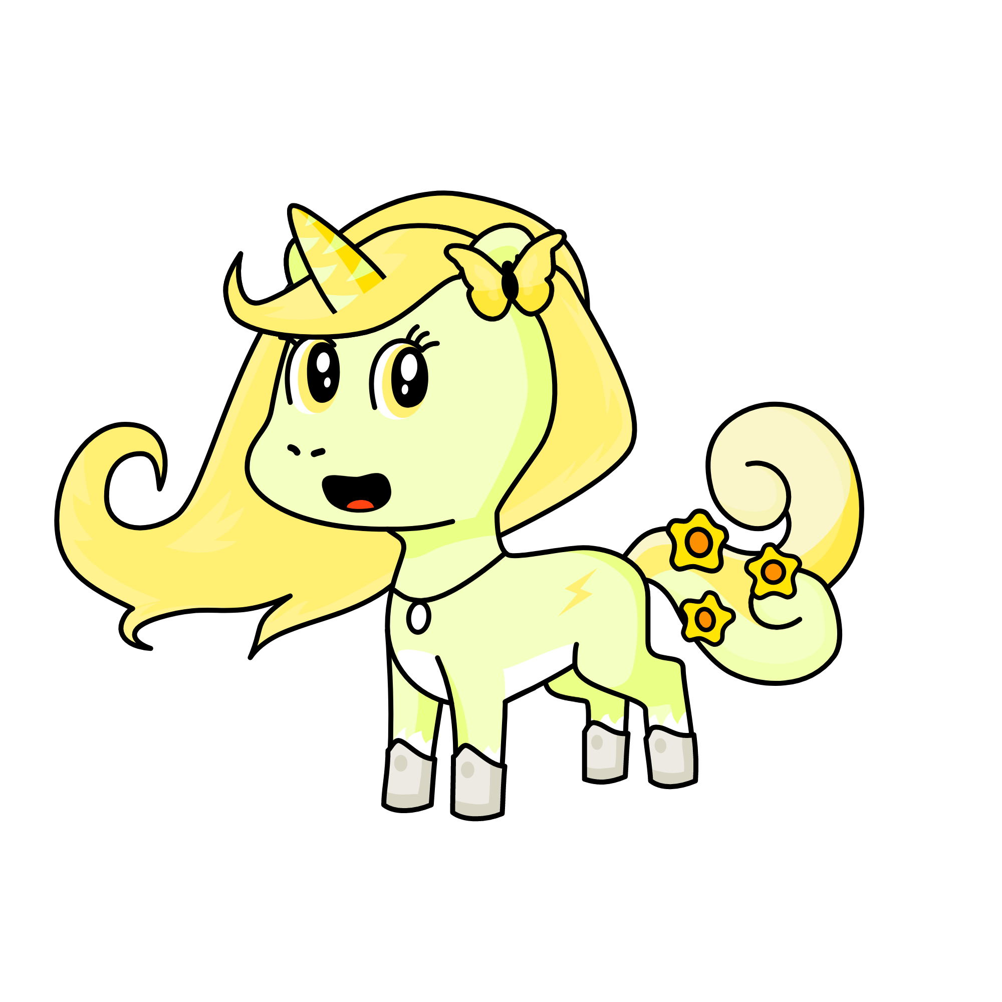 elina, the unicorn