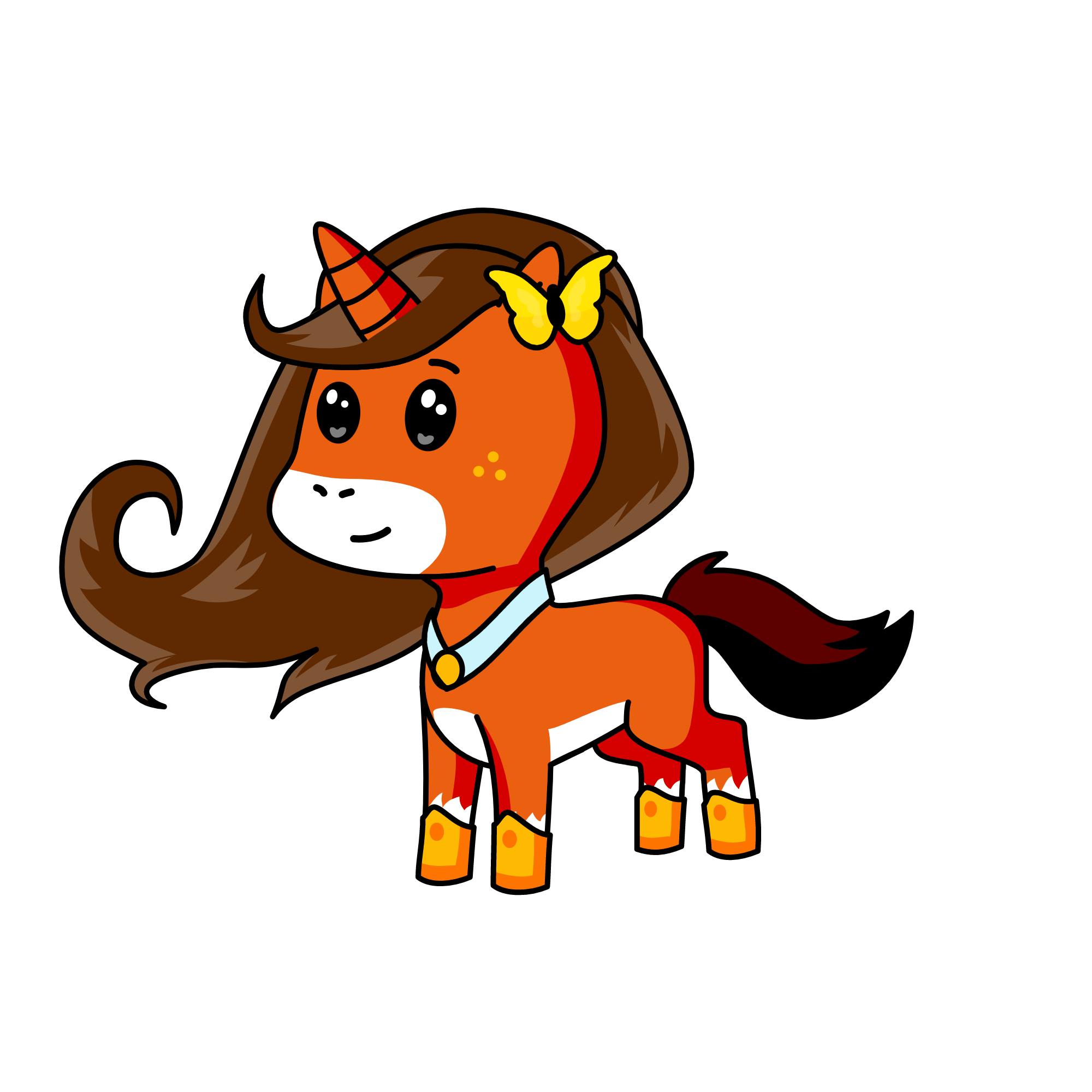 Bi Bi, the unicorn