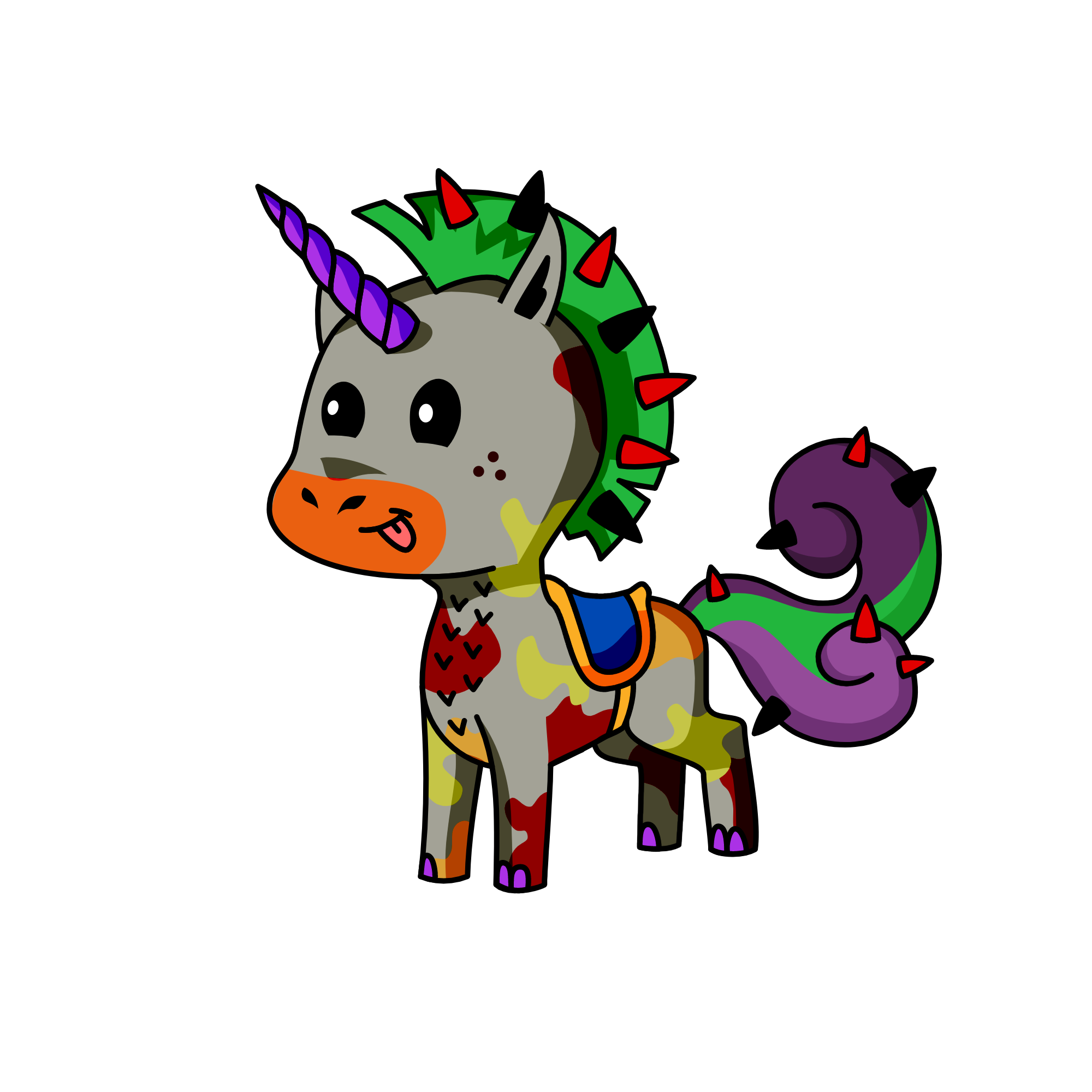 Midnight, the unicorn