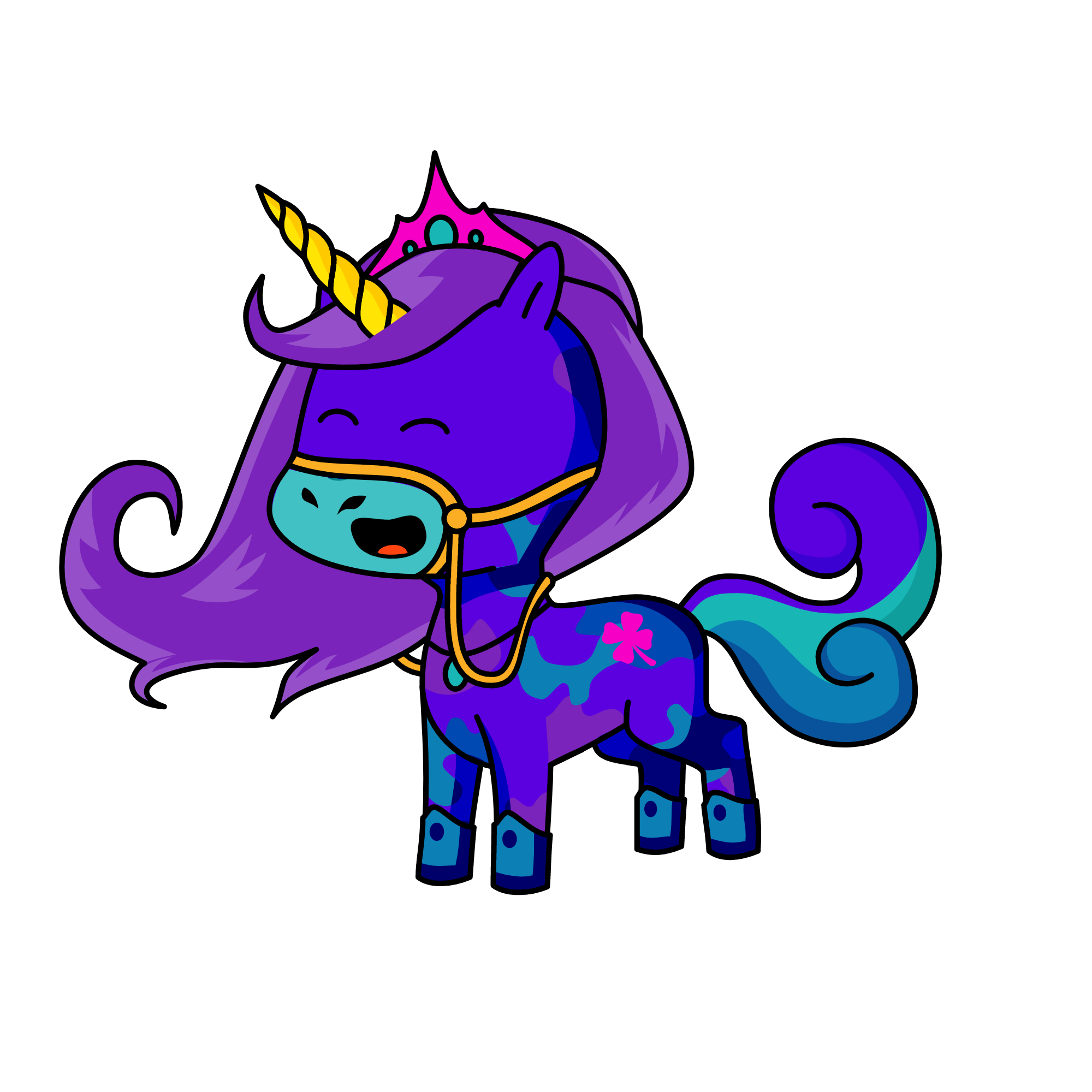 Estreya, the unicorn