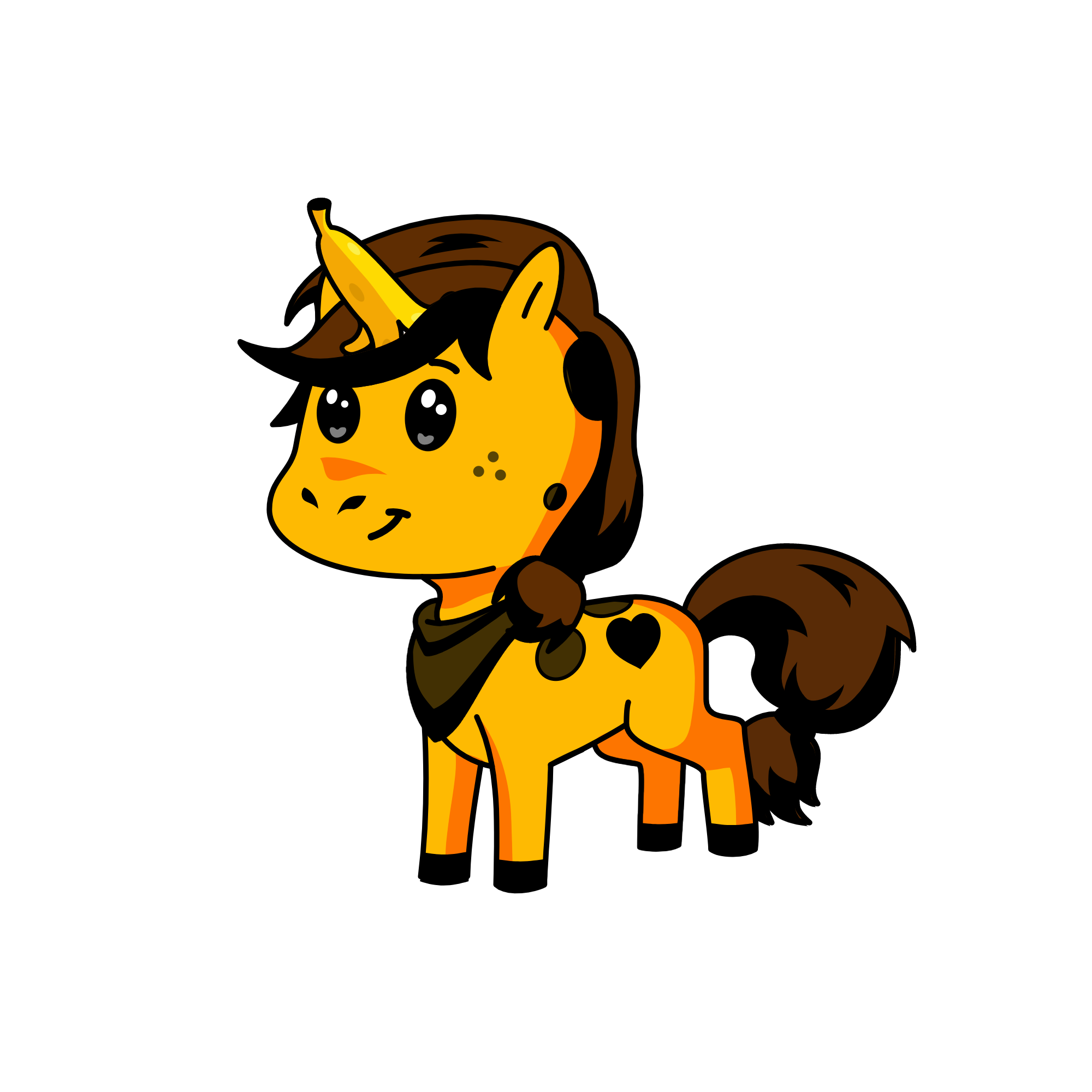 Banana, the unicorn