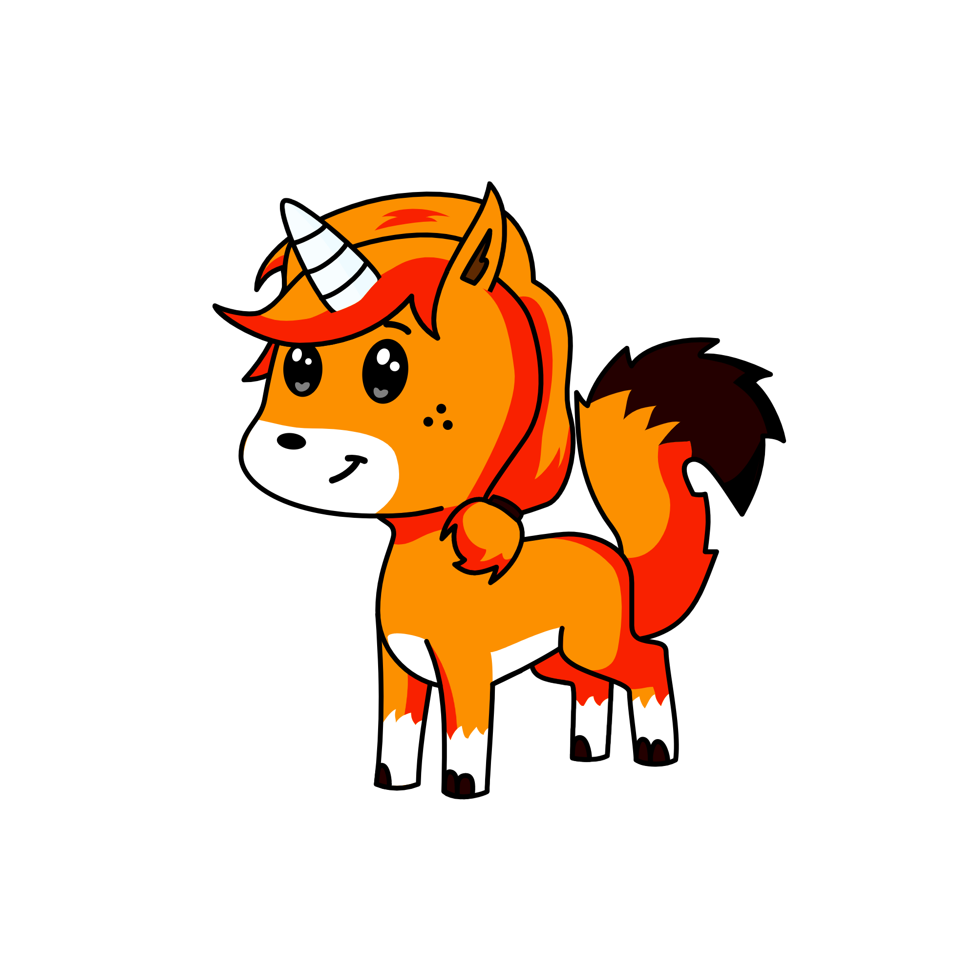 Foxy, the unicorn