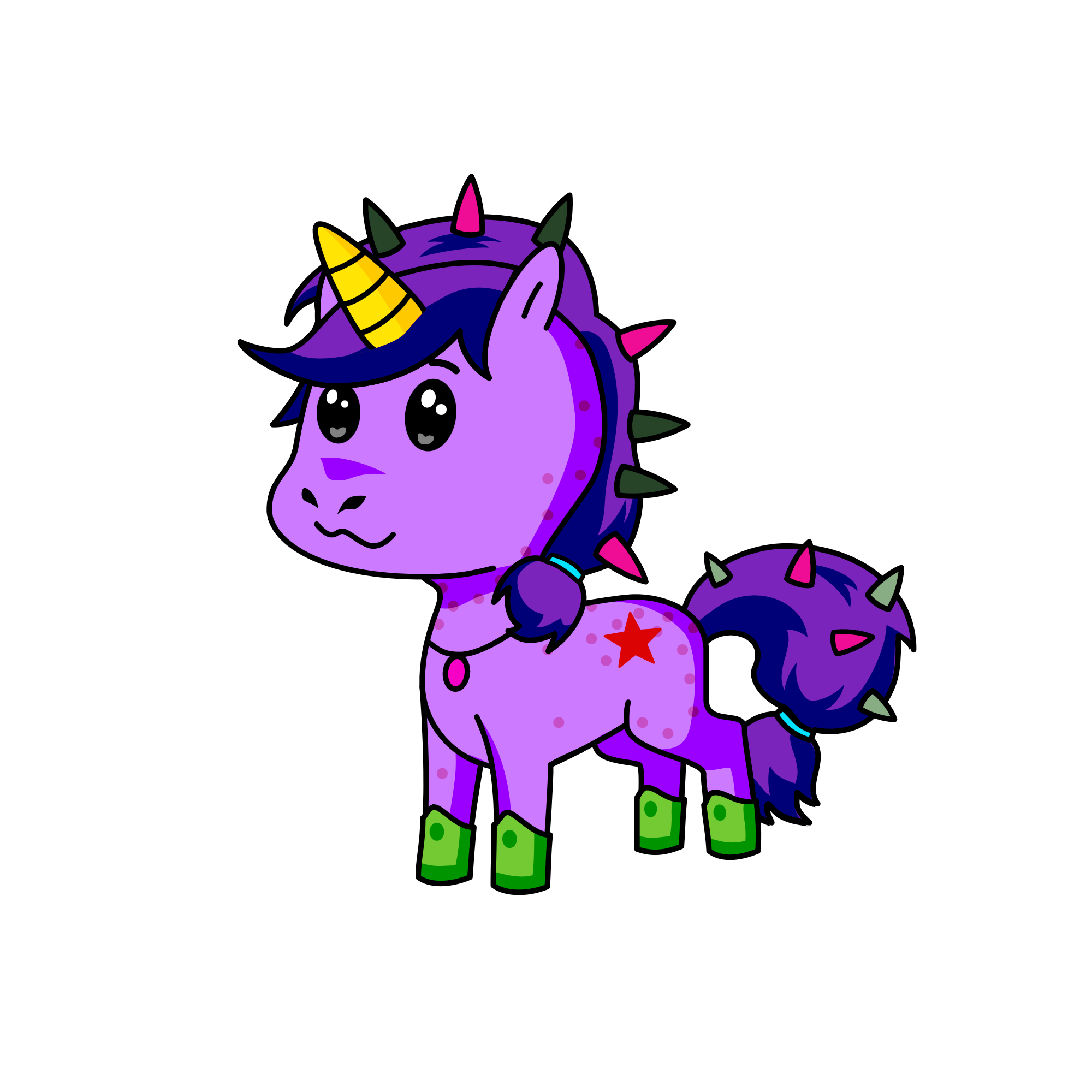 Beck, the unicorn