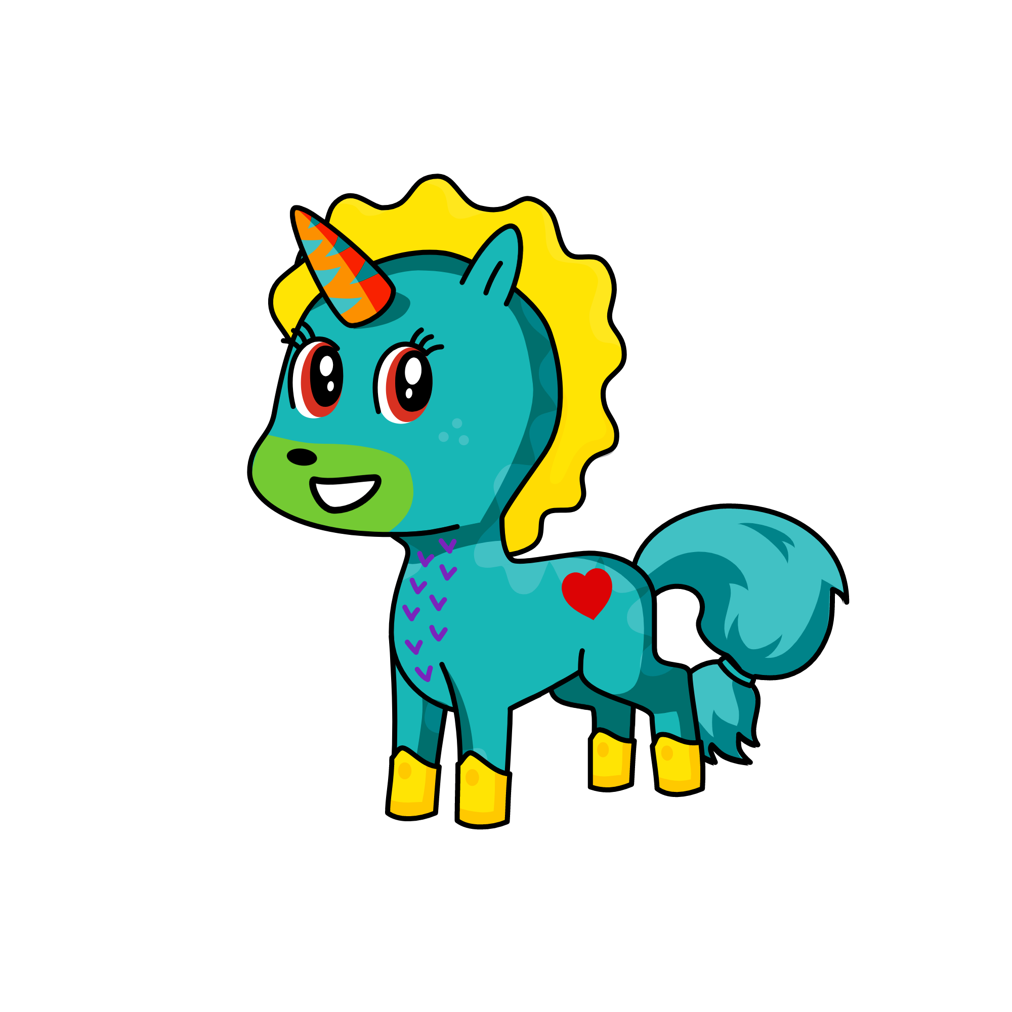 sad!, the unicorn