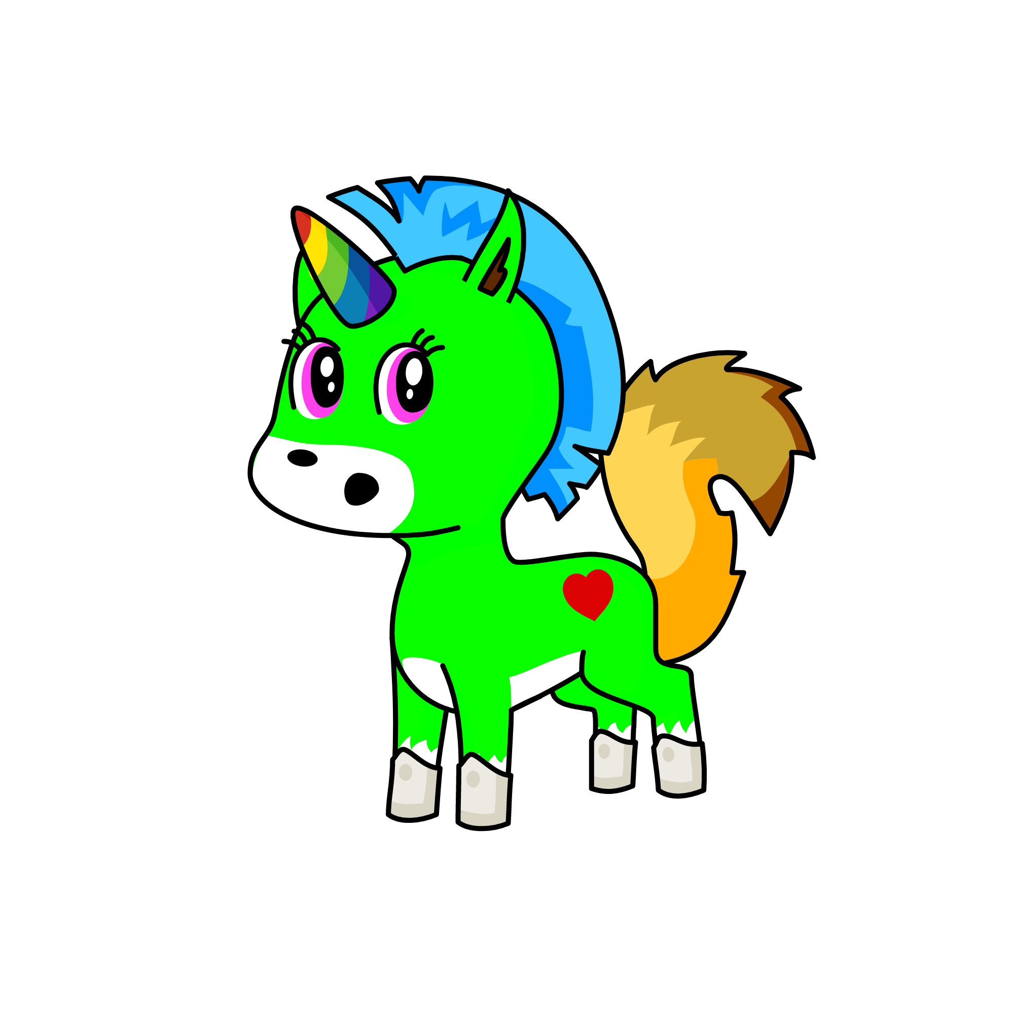 Zara, the unicorn