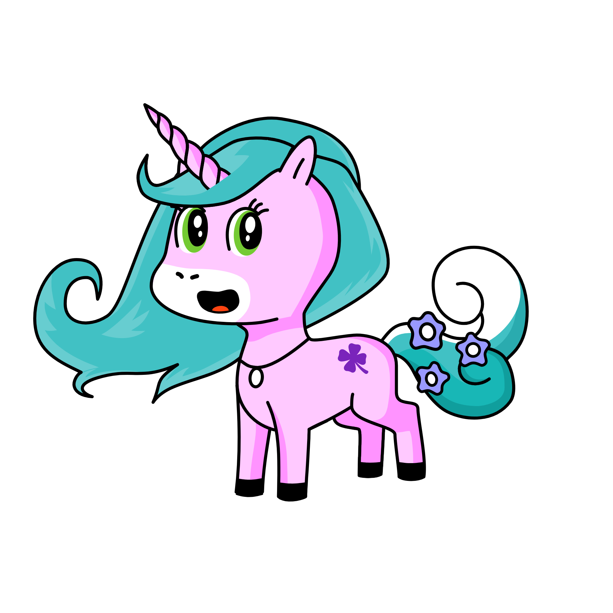 Moonlight Shimmer, the unicorn