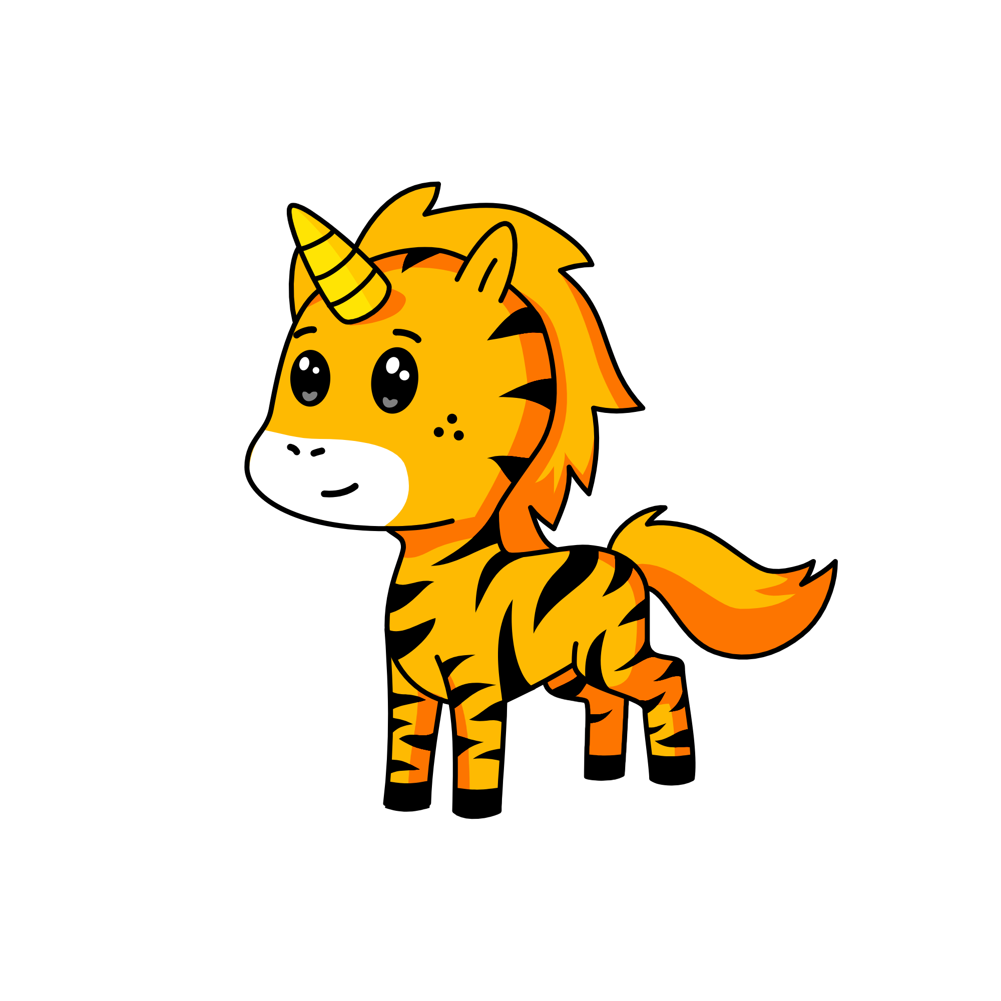 Stripes, the unicorn