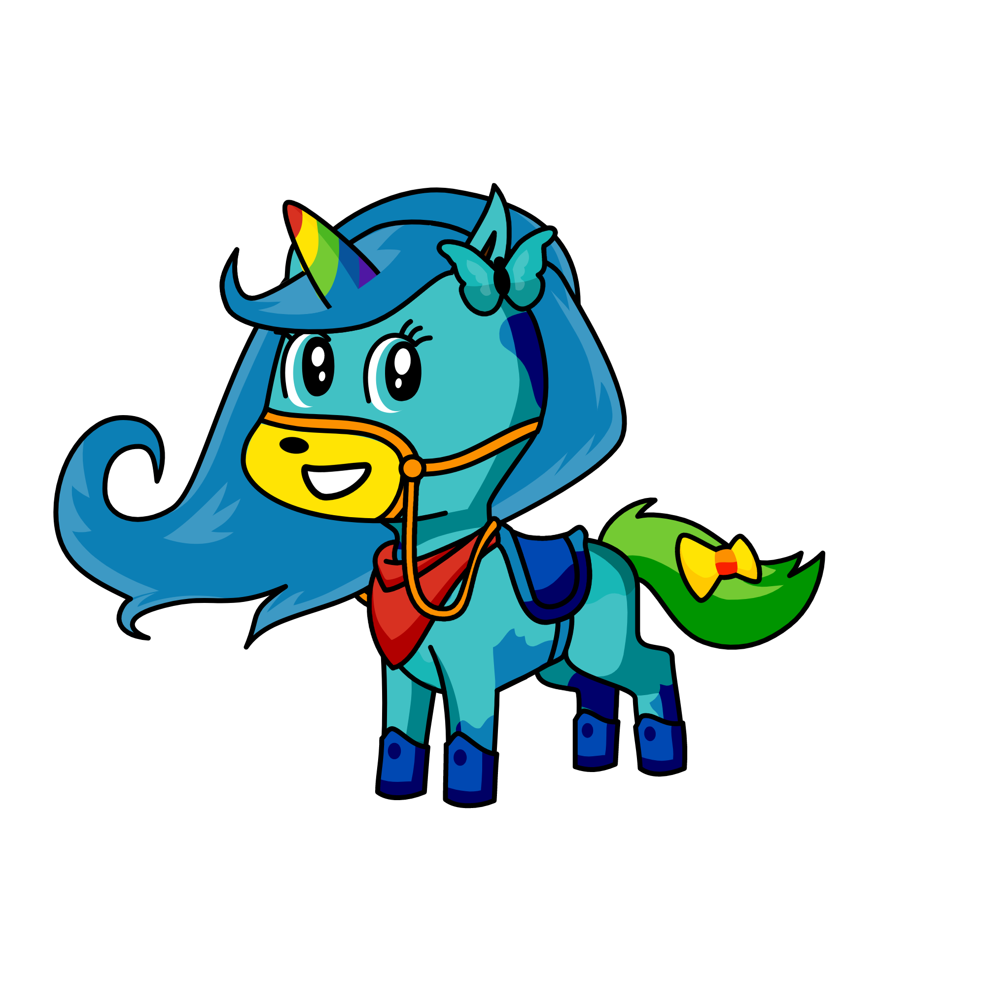 Misty, the unicorn