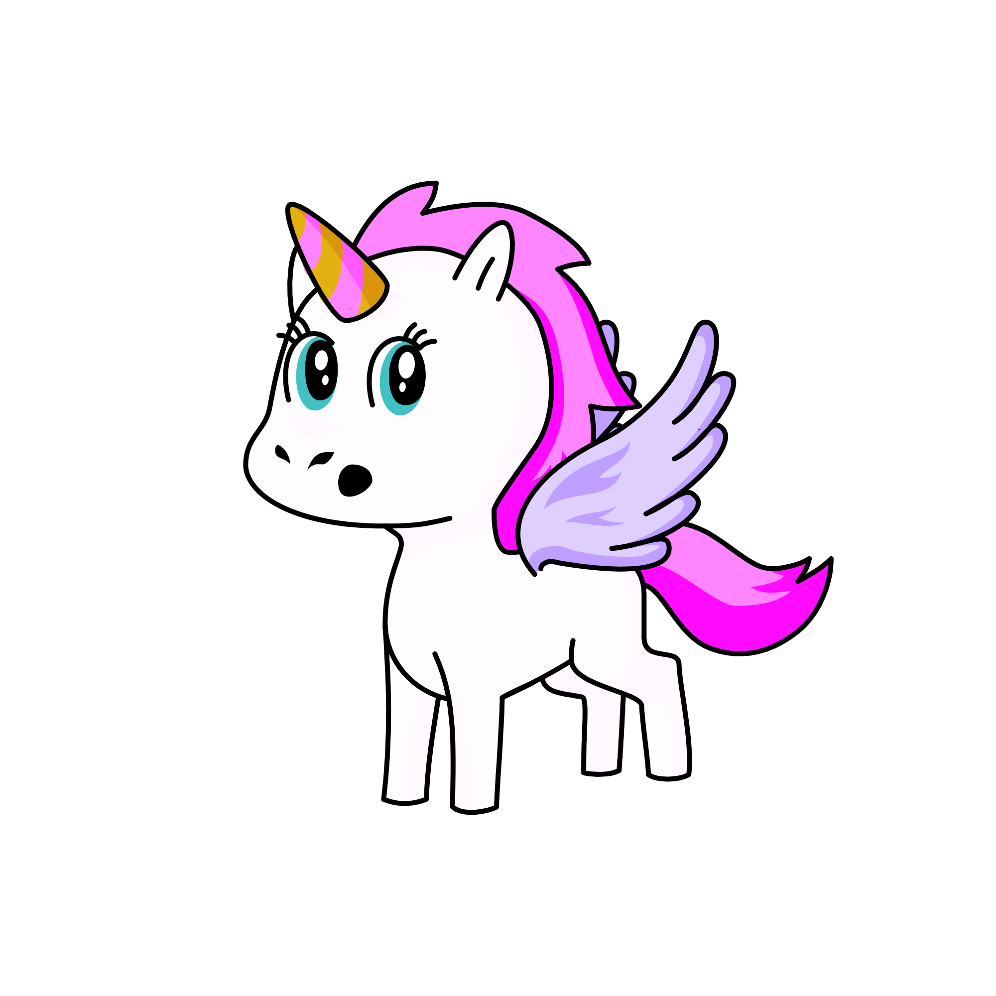 Zipp Petals, the unicorn