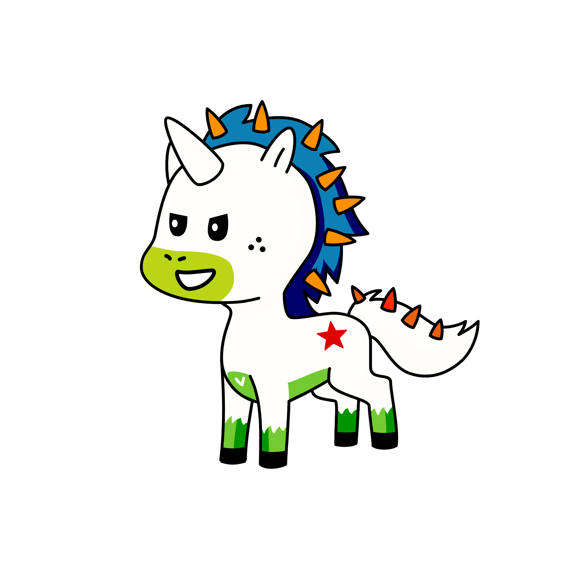 RT, the unicorn