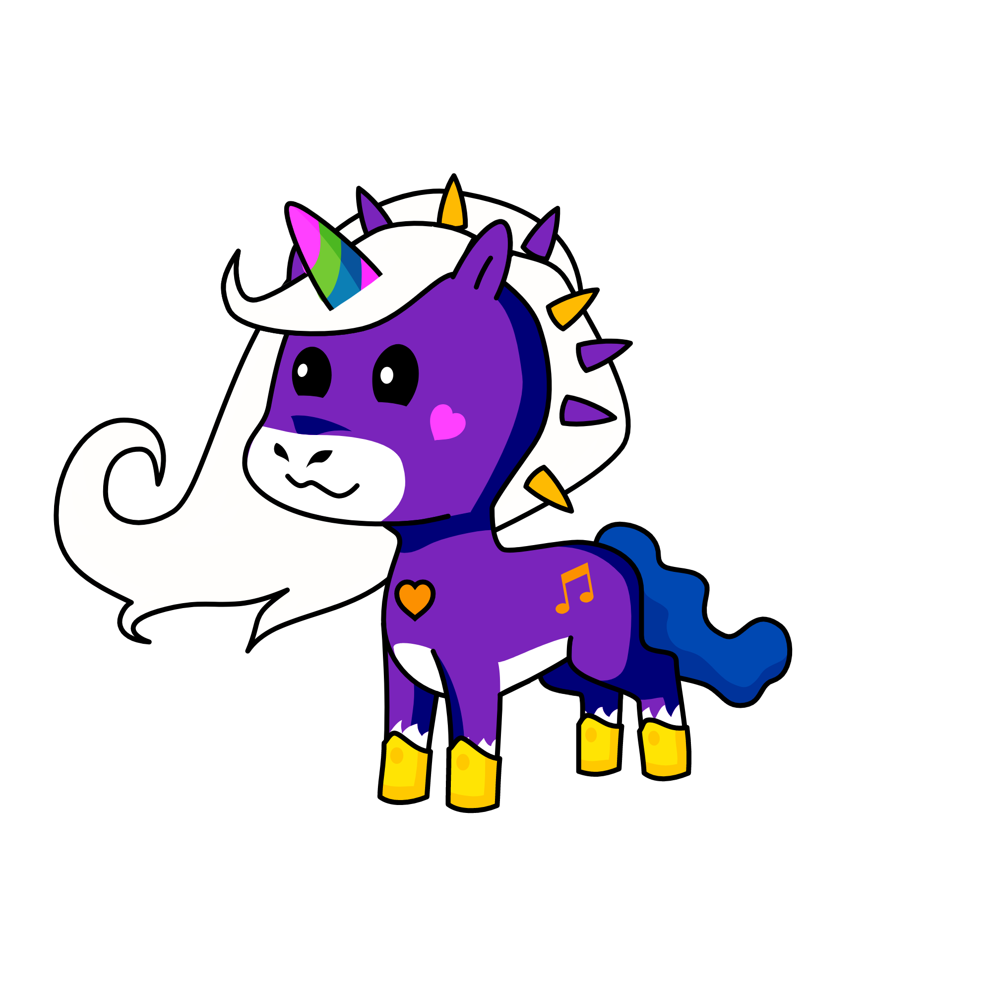 ghtdf, the unicorn