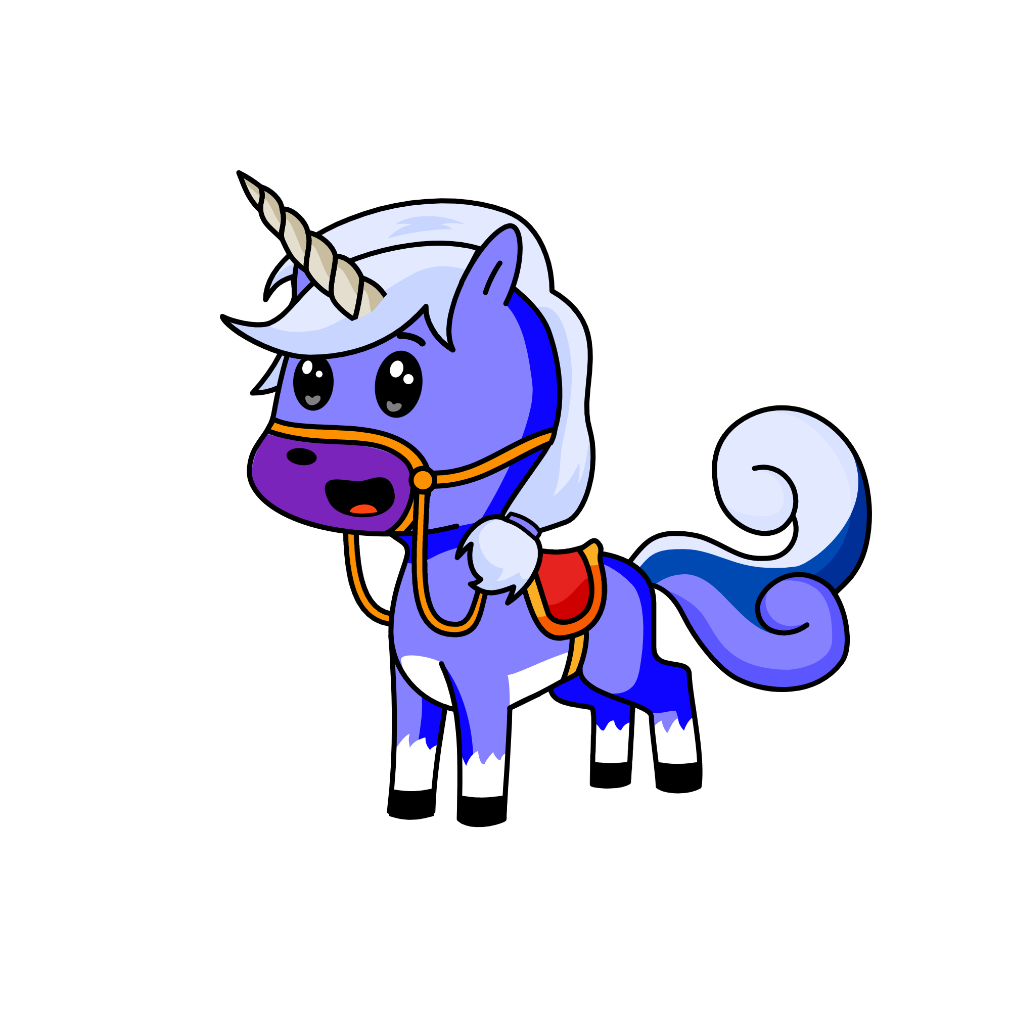 cloud, the unicorn