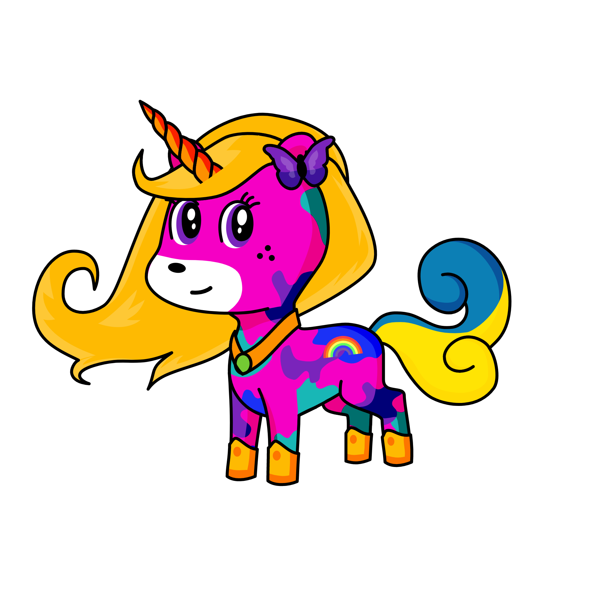 Fairla, the unicorn