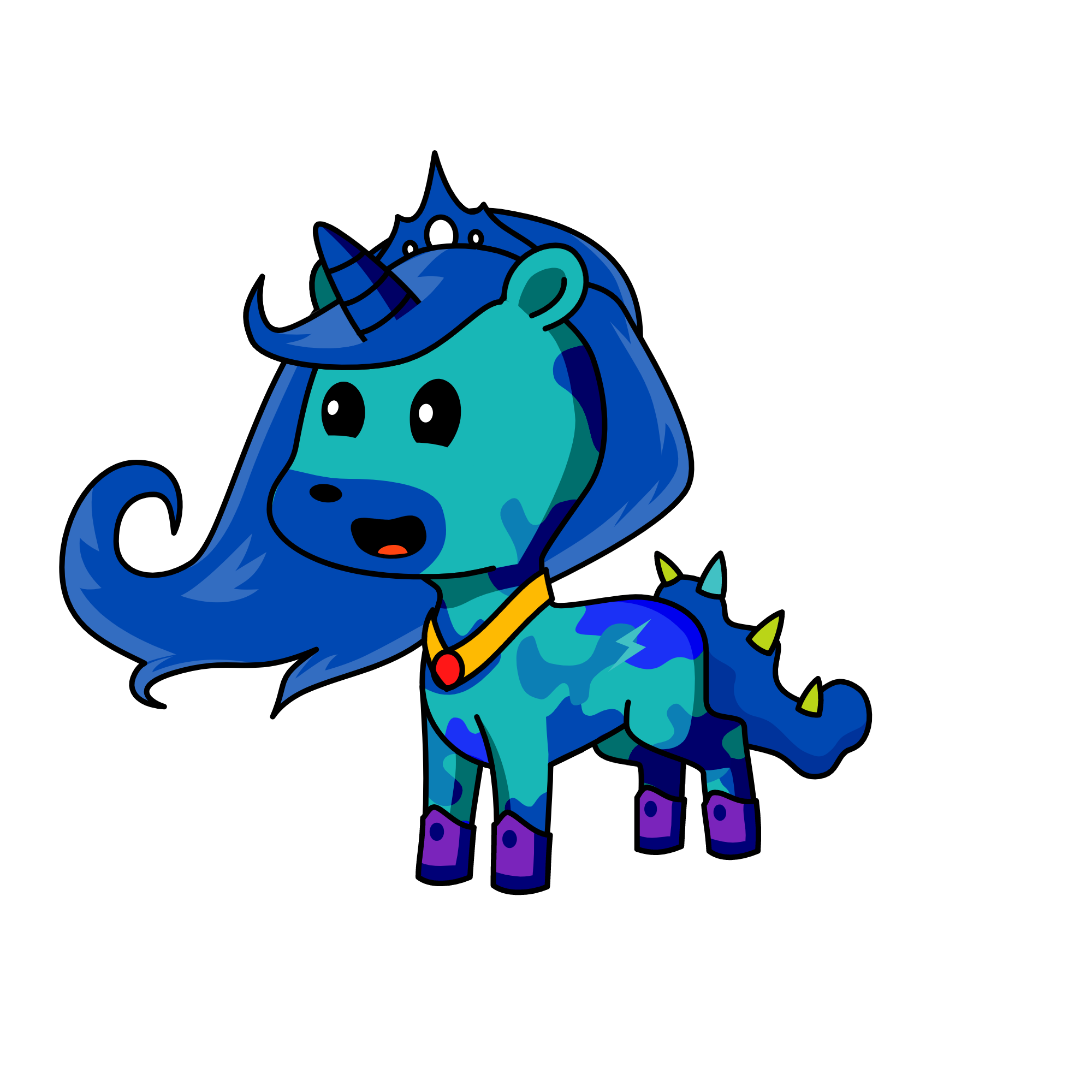 Lana, the unicorn