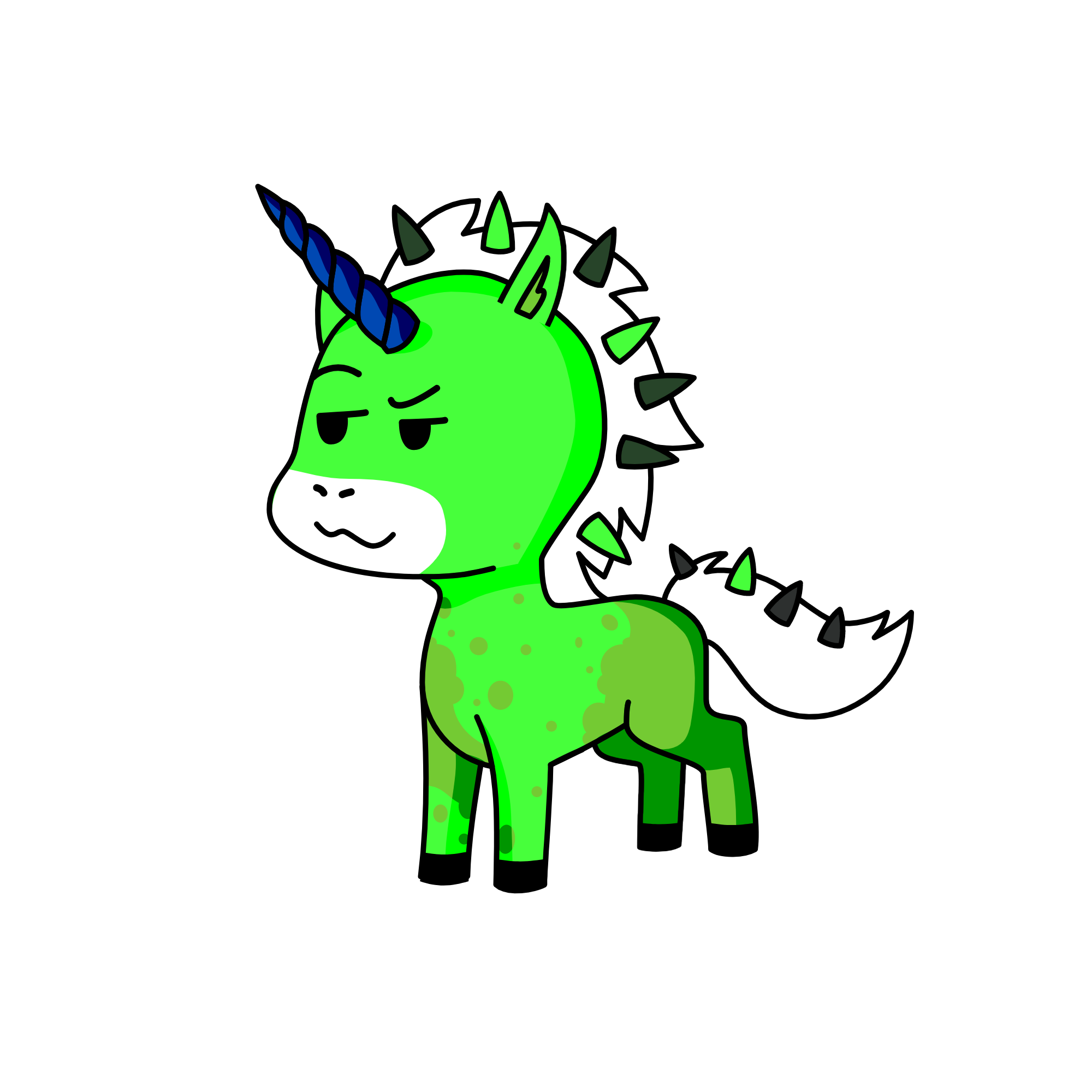 spike, the unicorn