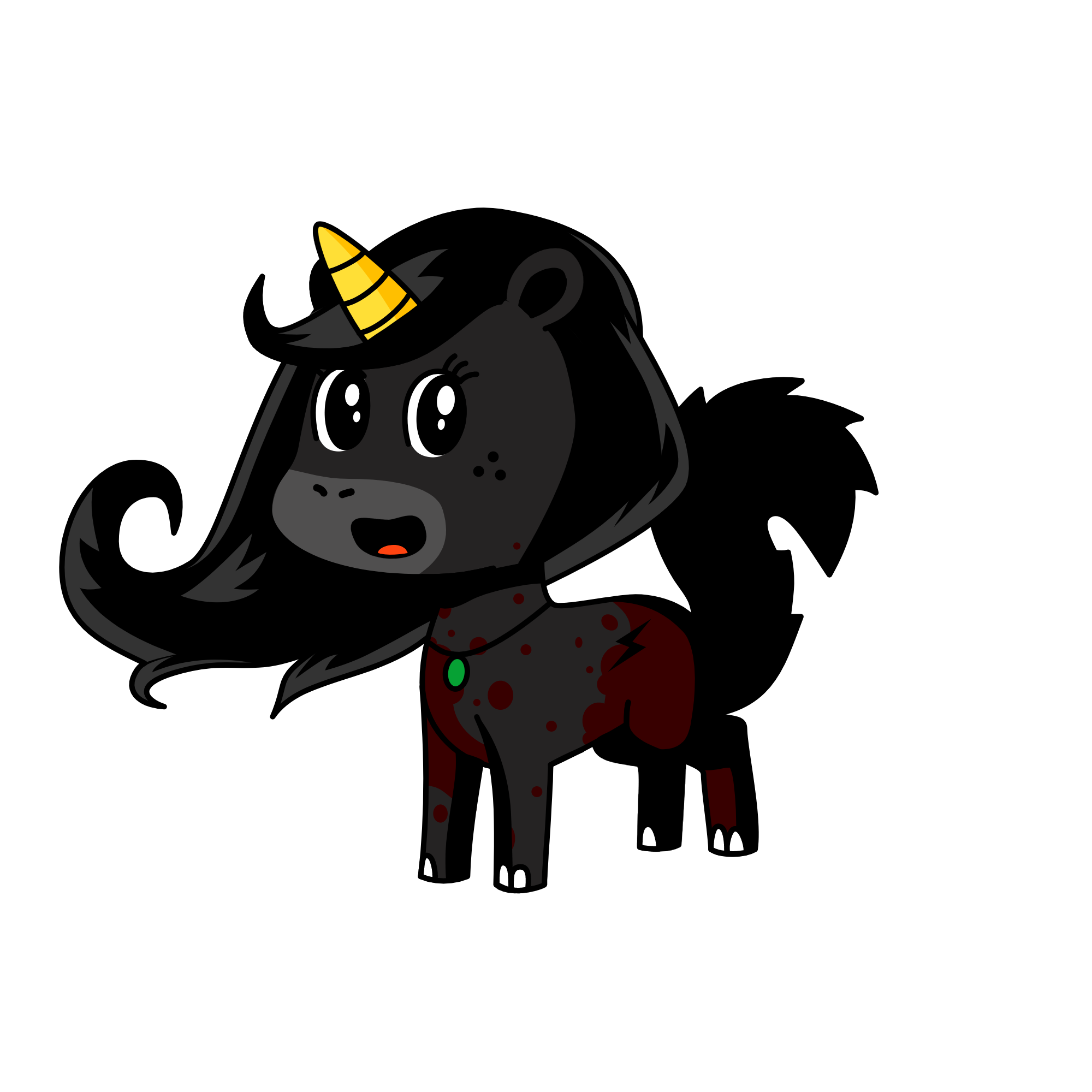 Midnight soul keeper, the unicorn