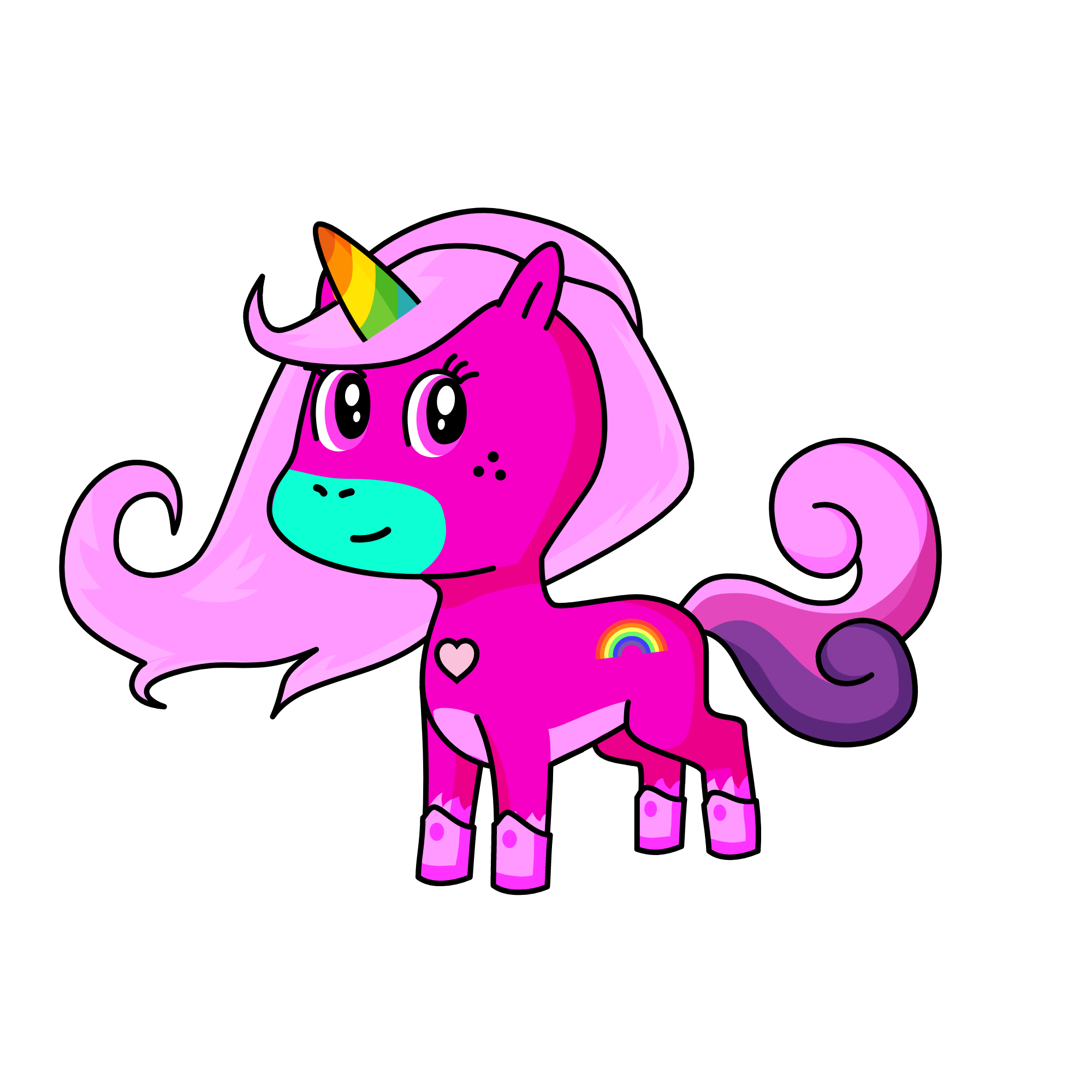 cupkak, the unicorn