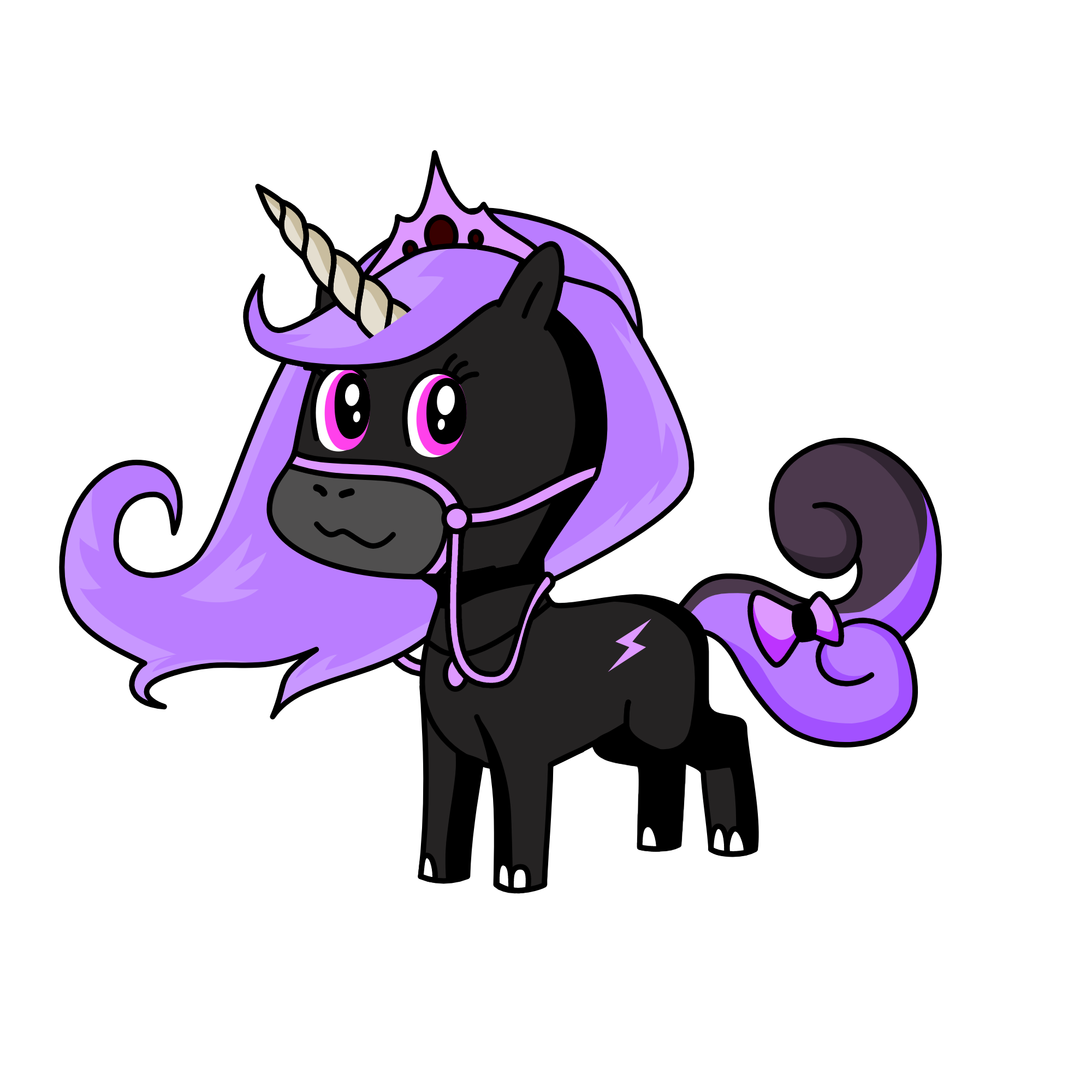 moonlight star, the unicorn