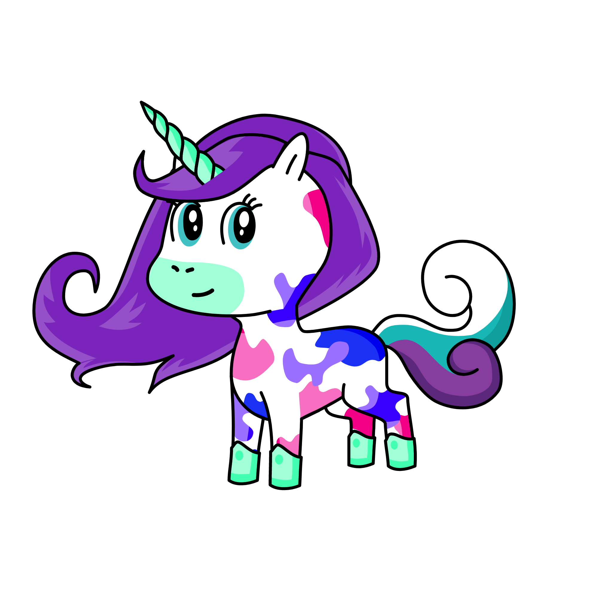 Elle, the unicorn