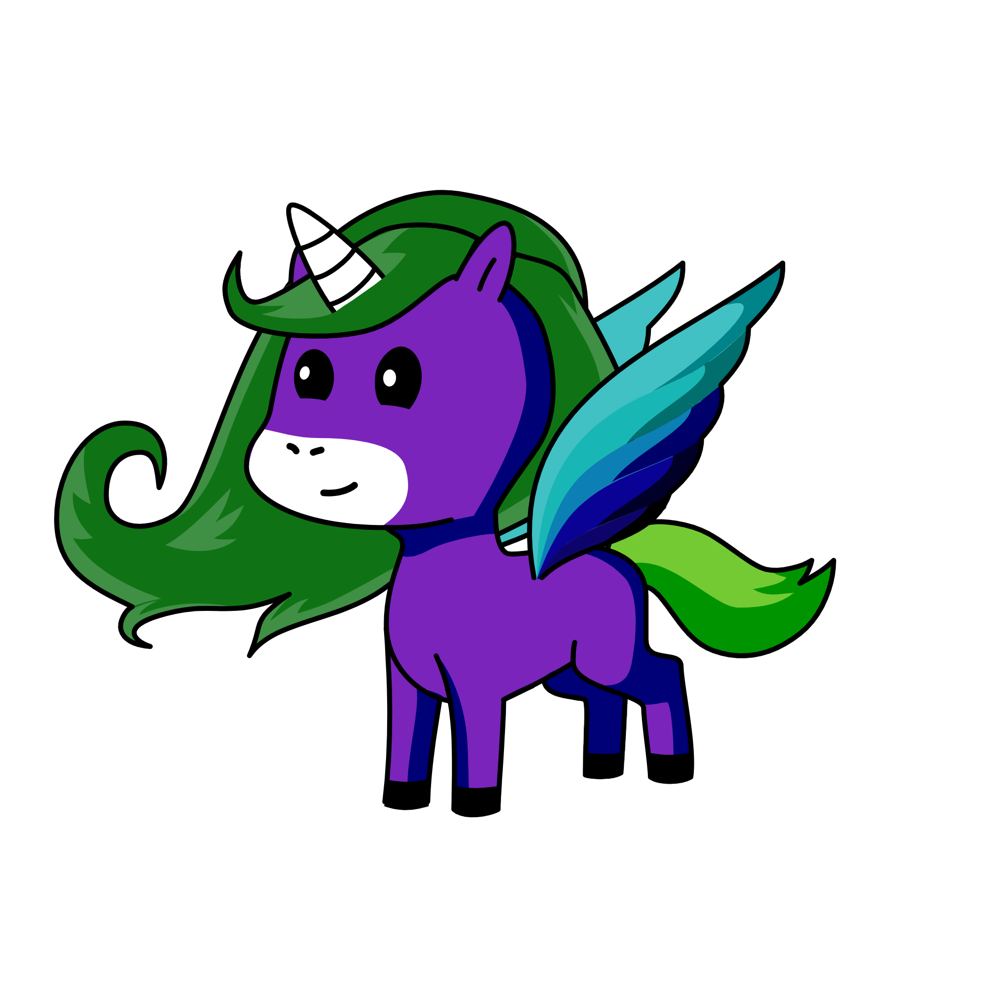 Shoutout to:mintixmitten, the unicorn