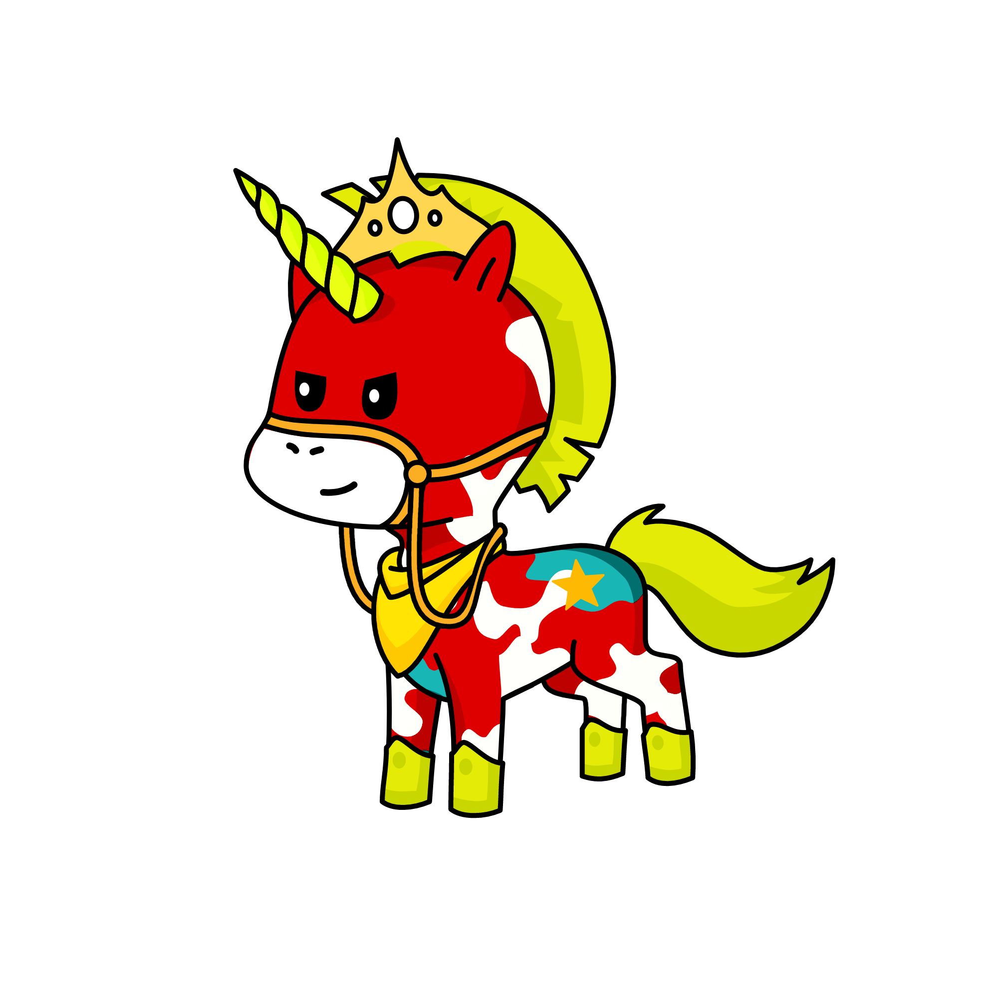 Glitter Trigger Eternity, the unicorn