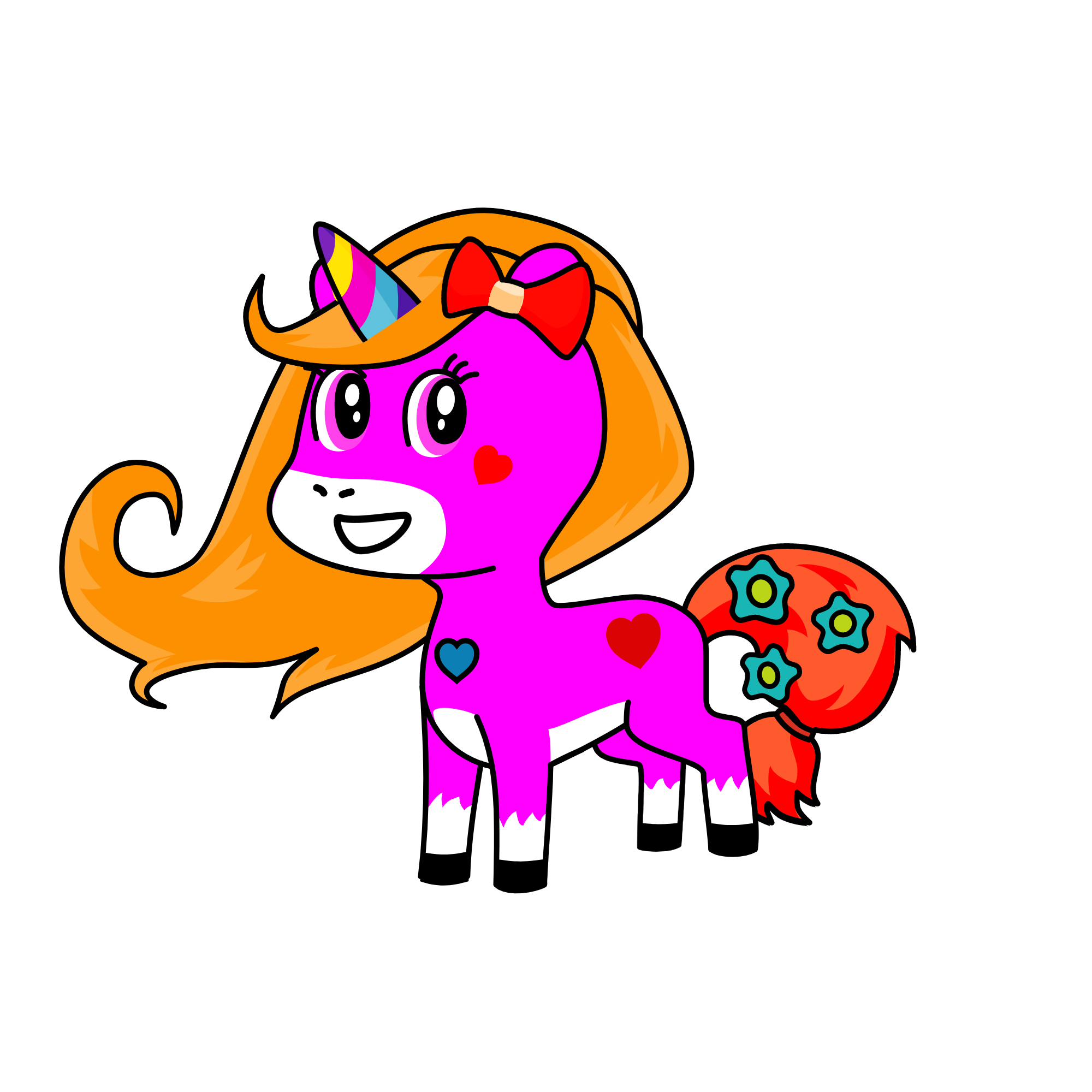 Sally, the unicorn