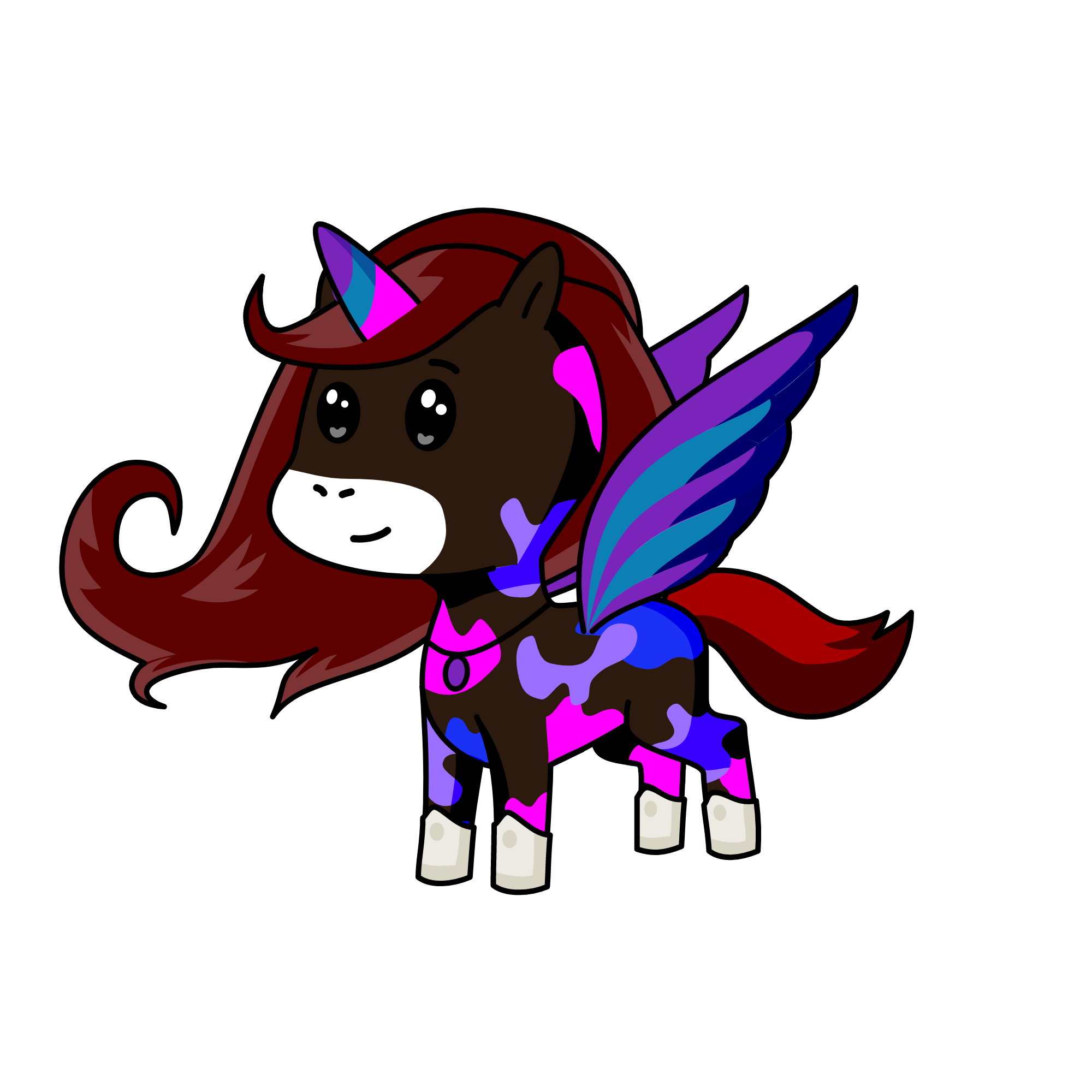 meloncat (Thx for shoutout melon bread), the unicorn