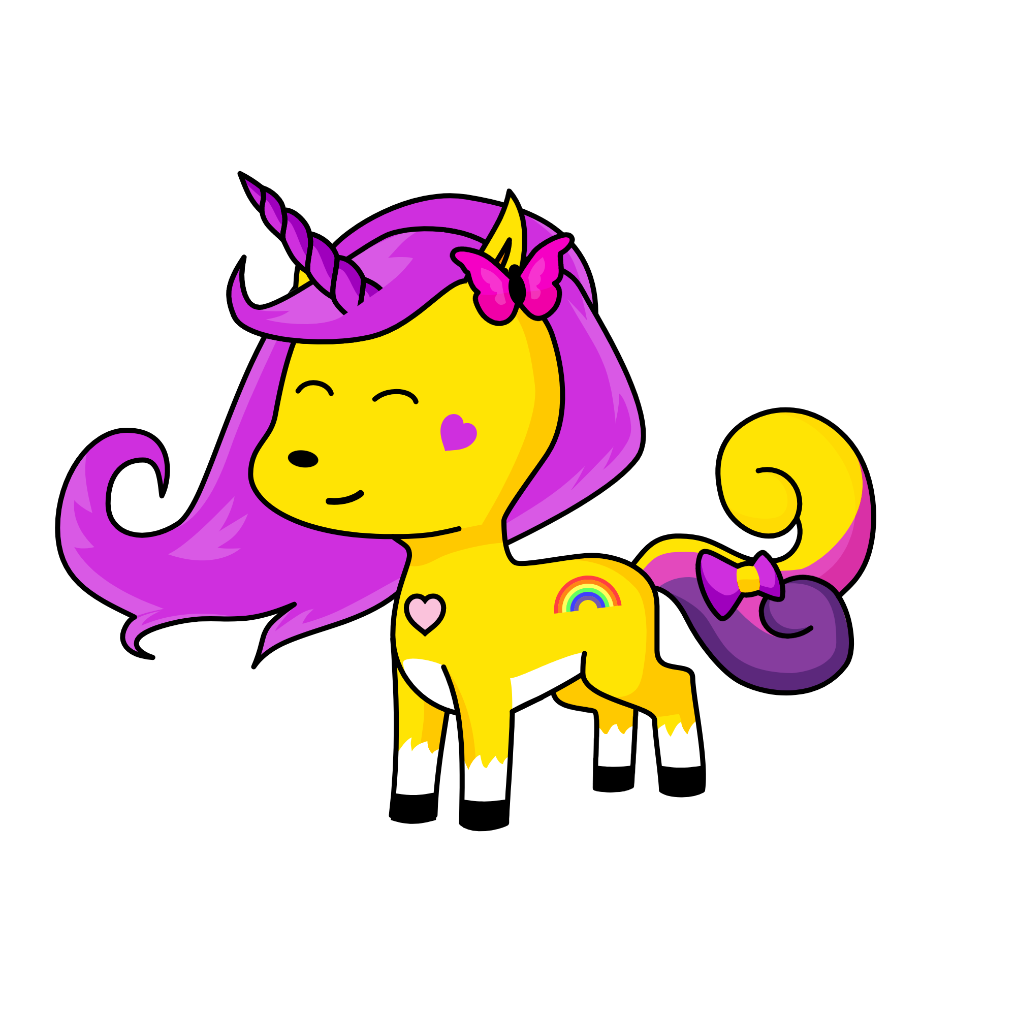 Lovely, the unicorn