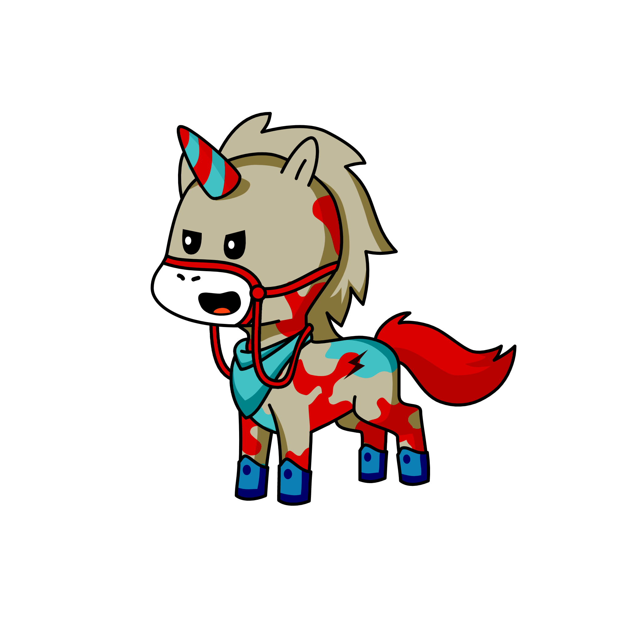 Unicorn Geed Primitive, the unicorn