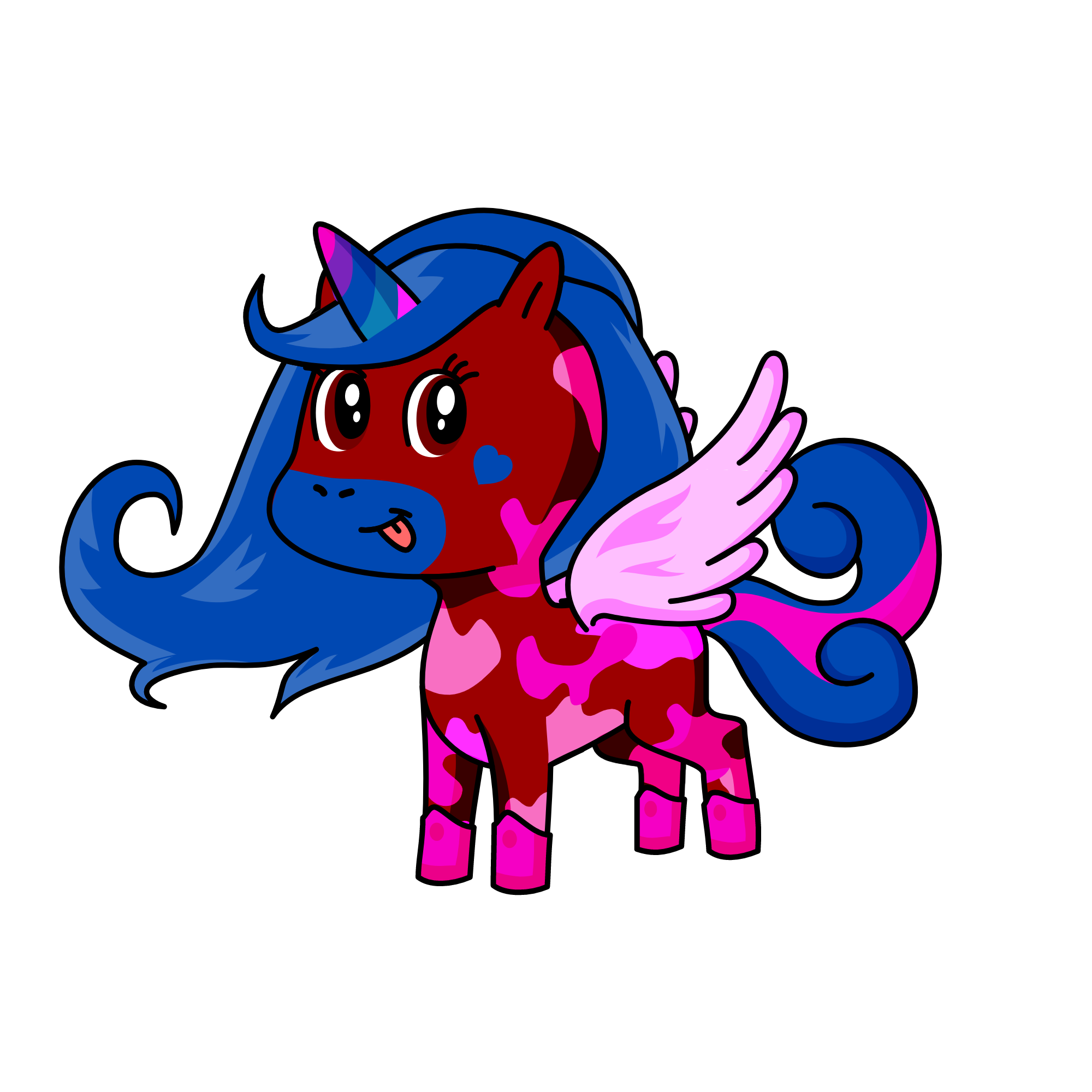 JANNUSHA, the unicorn