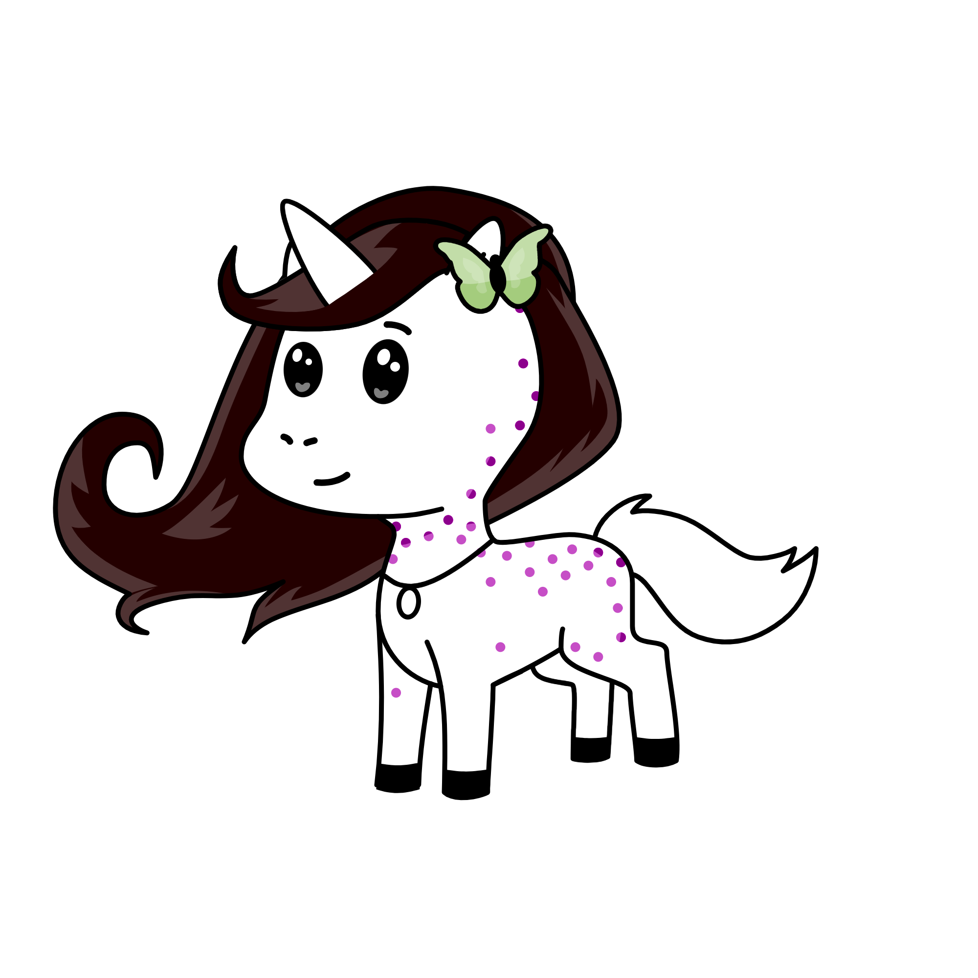 Cutie pie, the unicorn