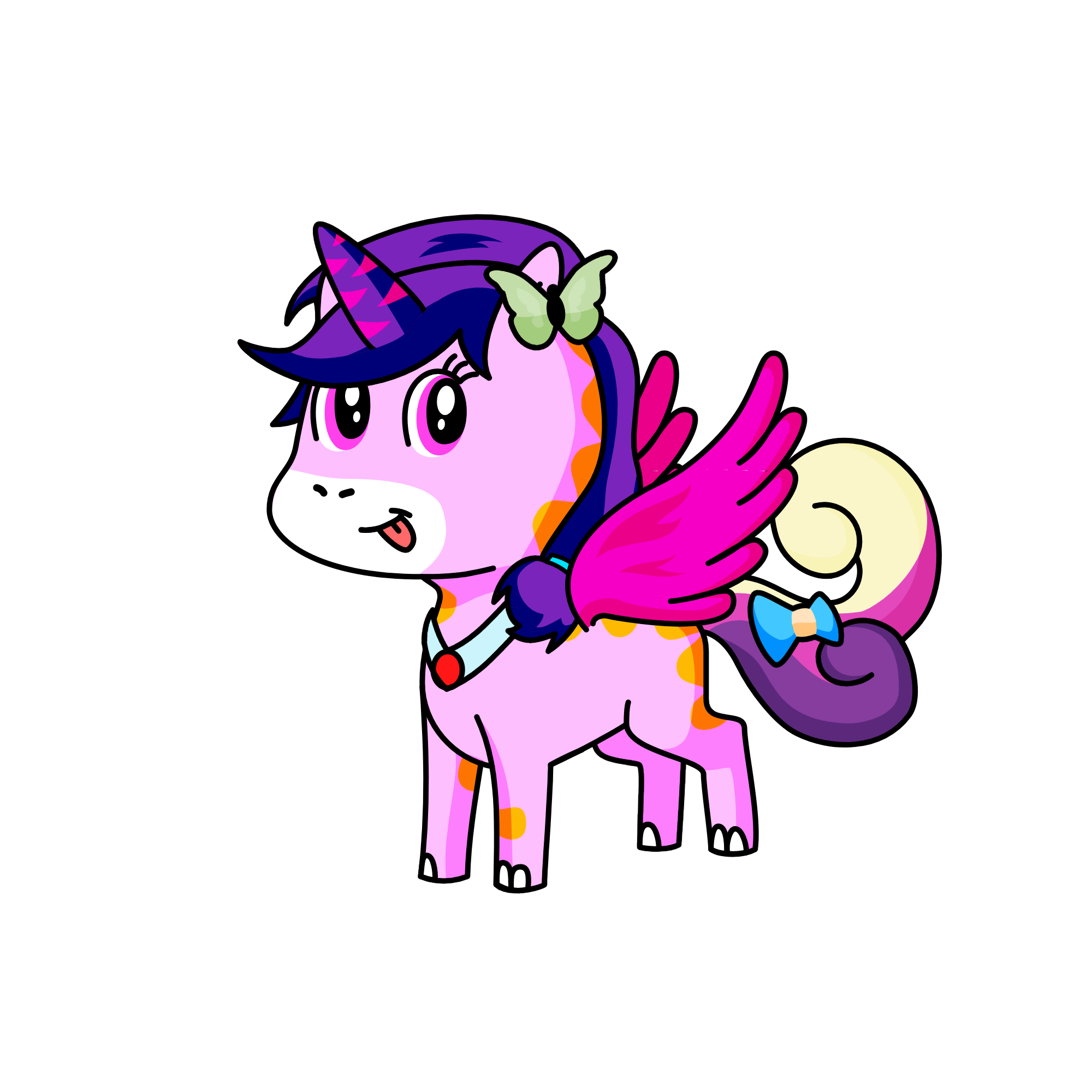 Beauty, the unicorn