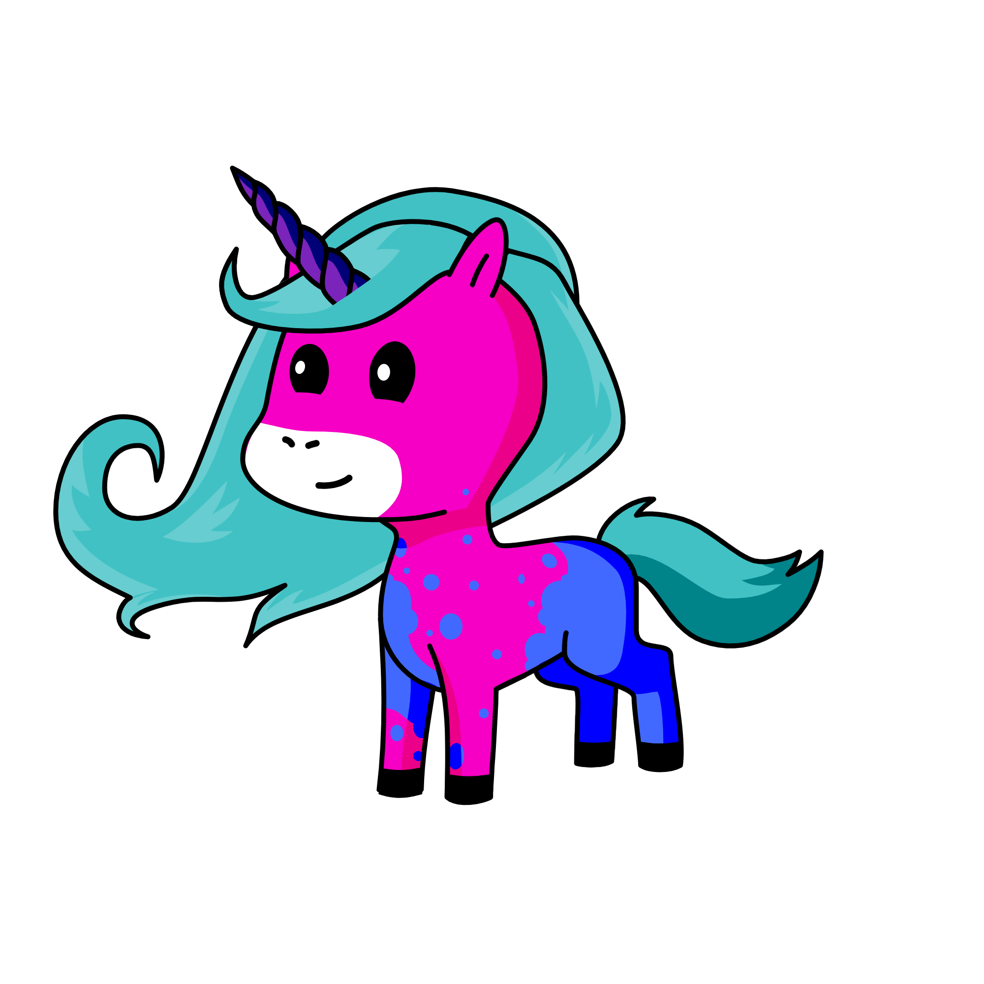 splash , the unicorn