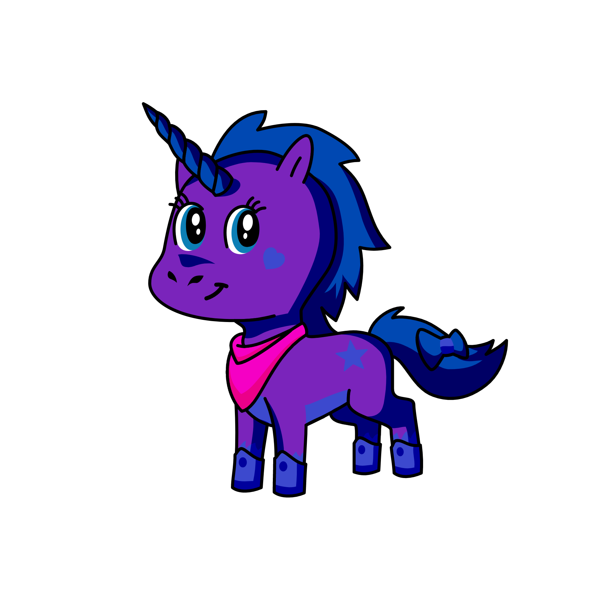 starlight the cantering unicorn, the unicorn