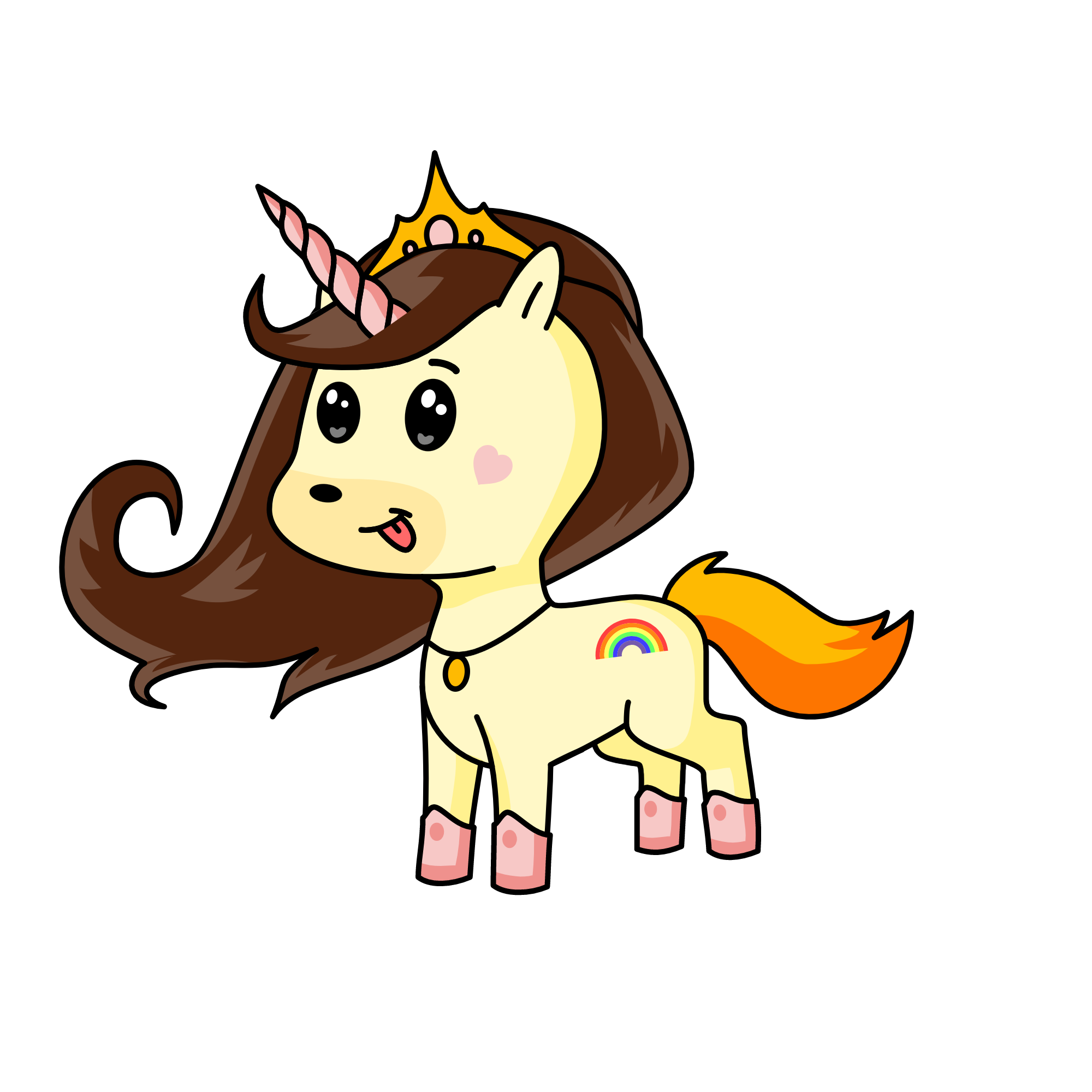 Cutie Corn, the unicorn