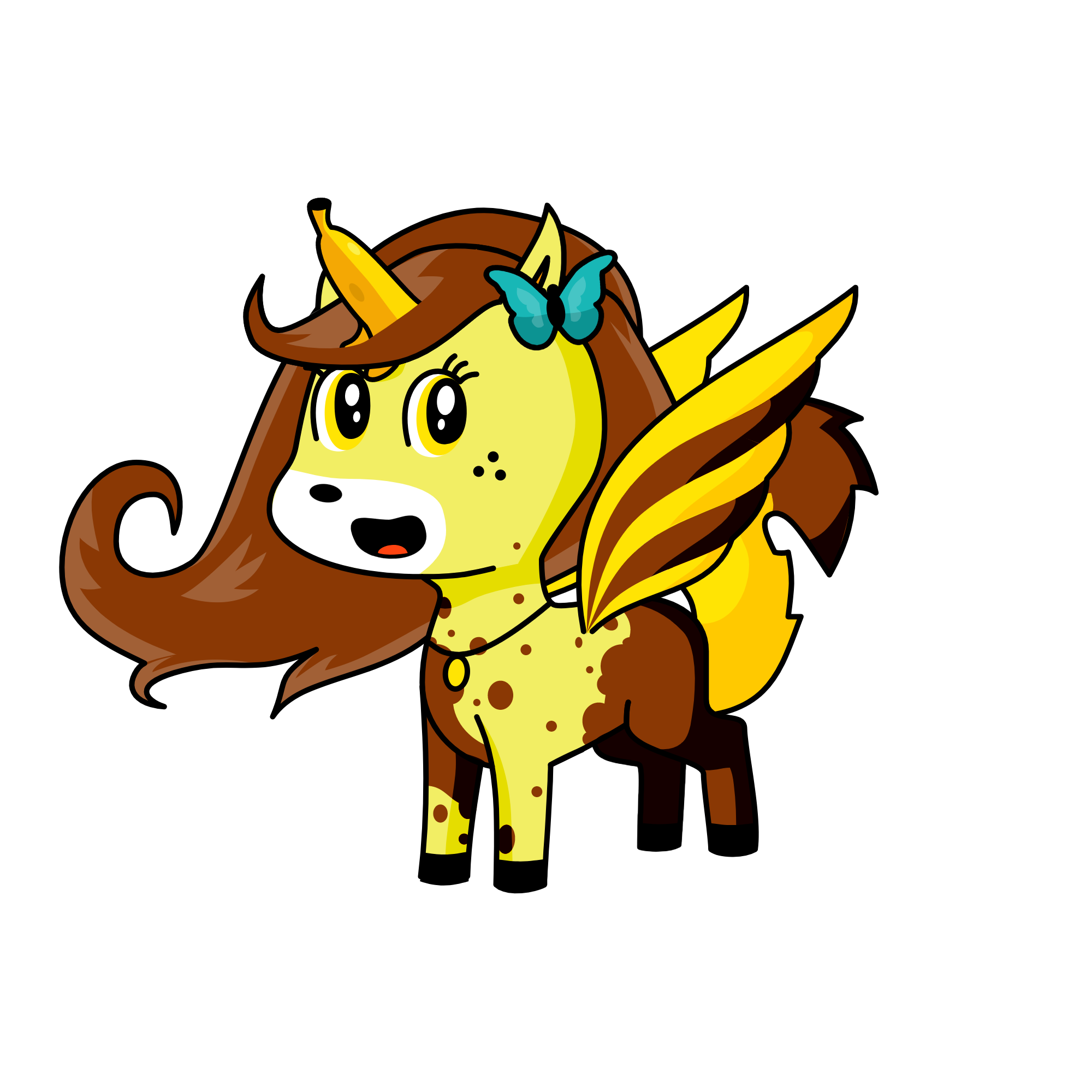 Bannana, the unicorn