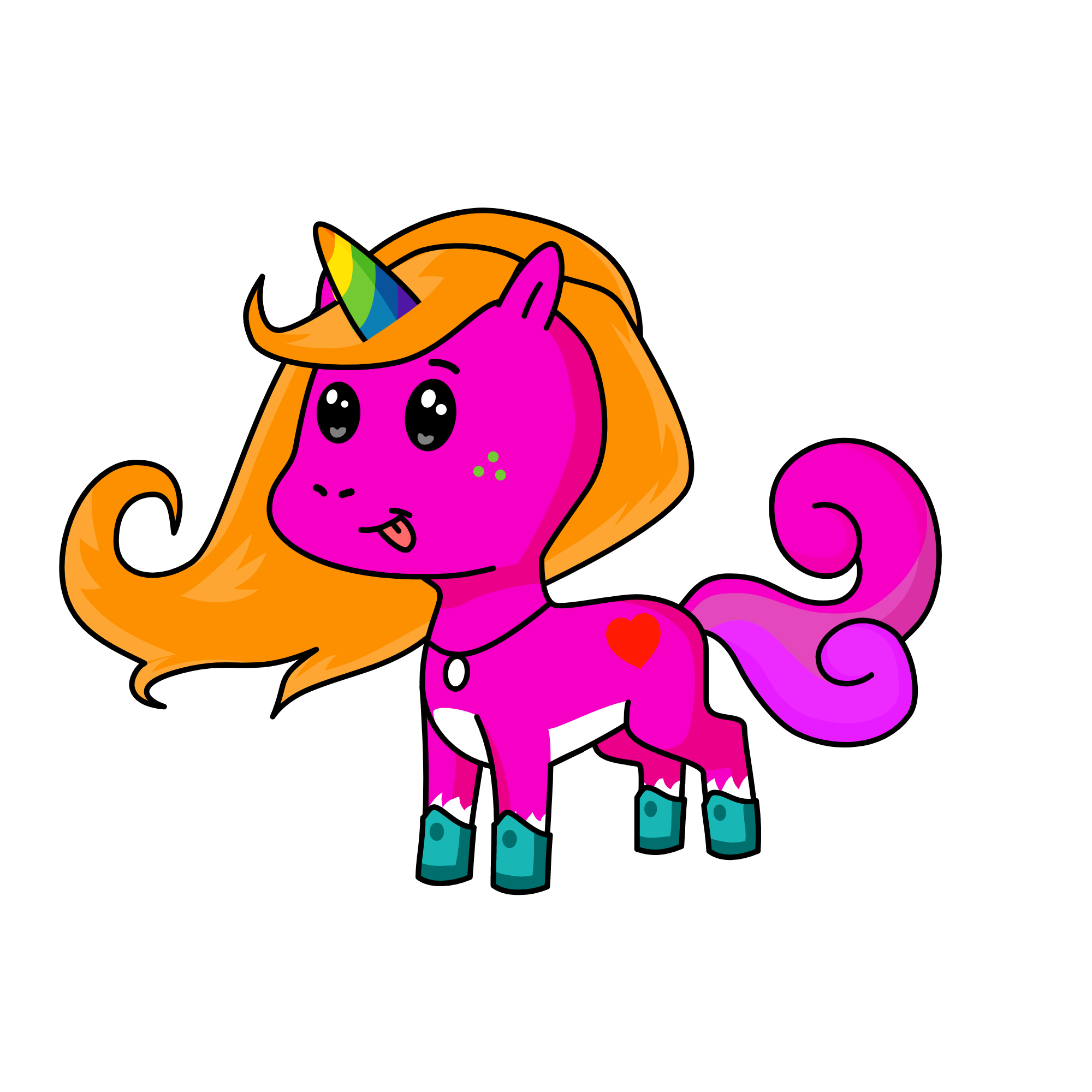 crlon, the unicorn
