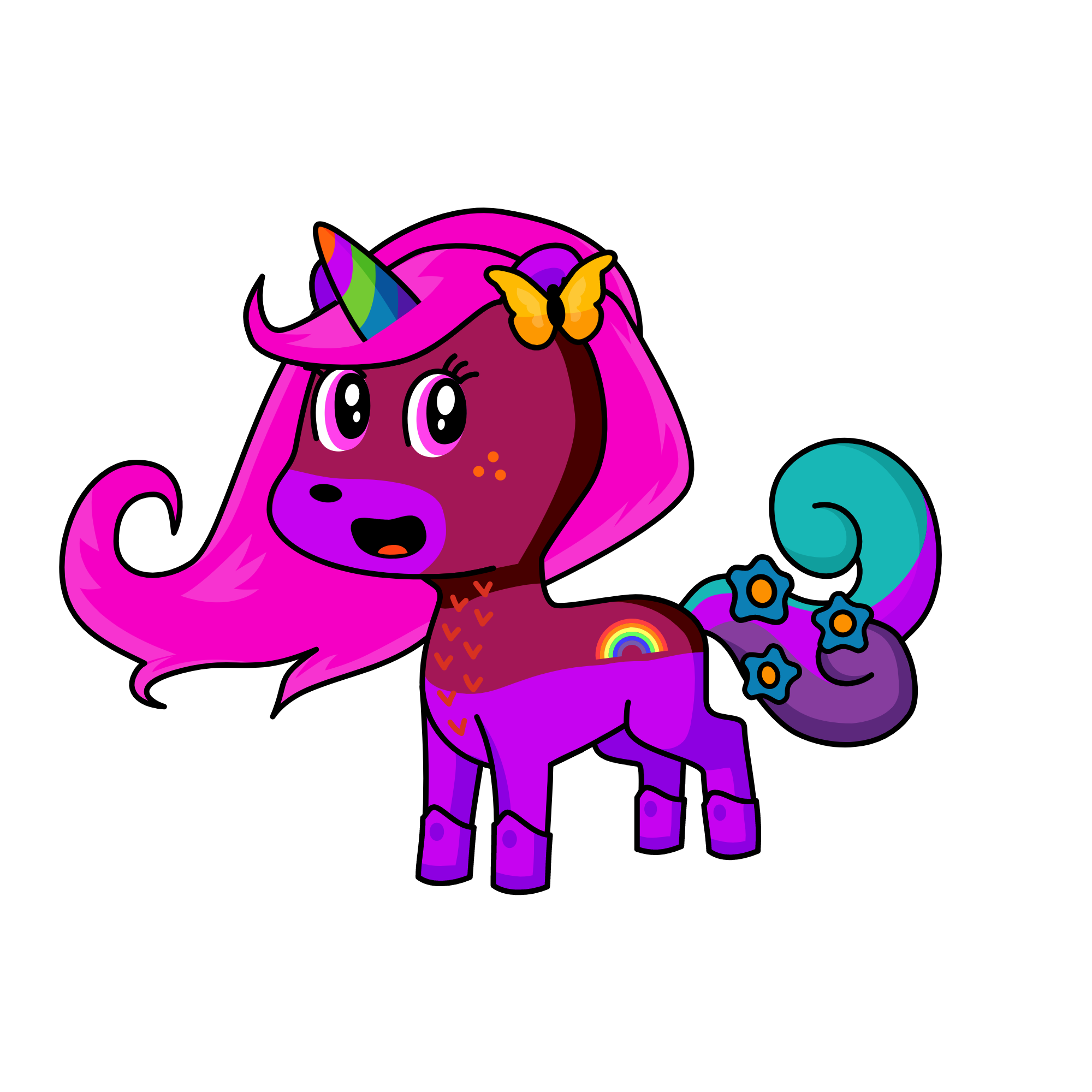 la reina de la nieve, the unicorn