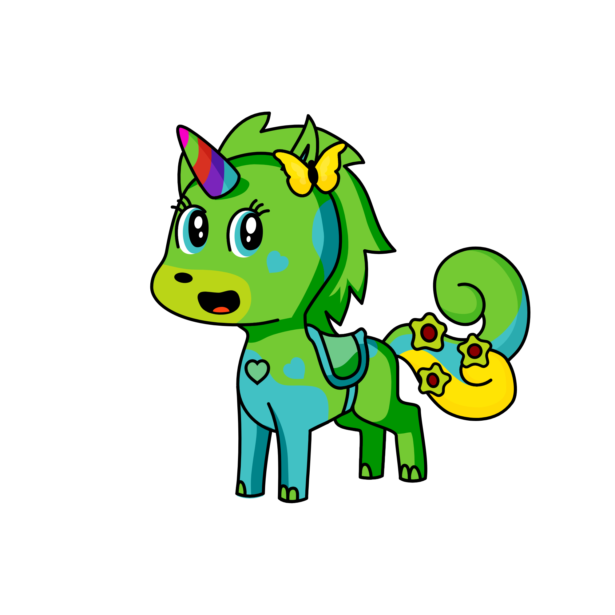 Oliver, the unicorn