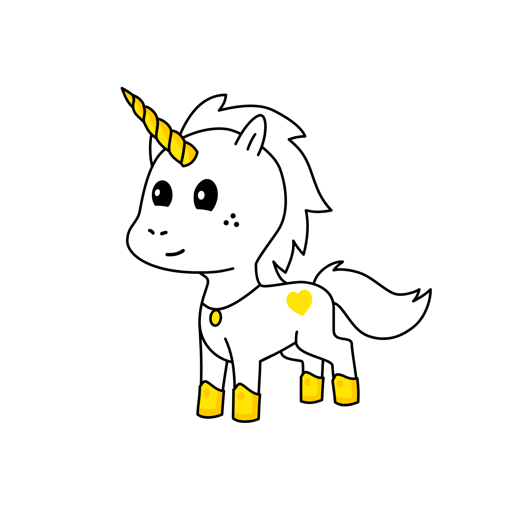 Angel, the unicorn