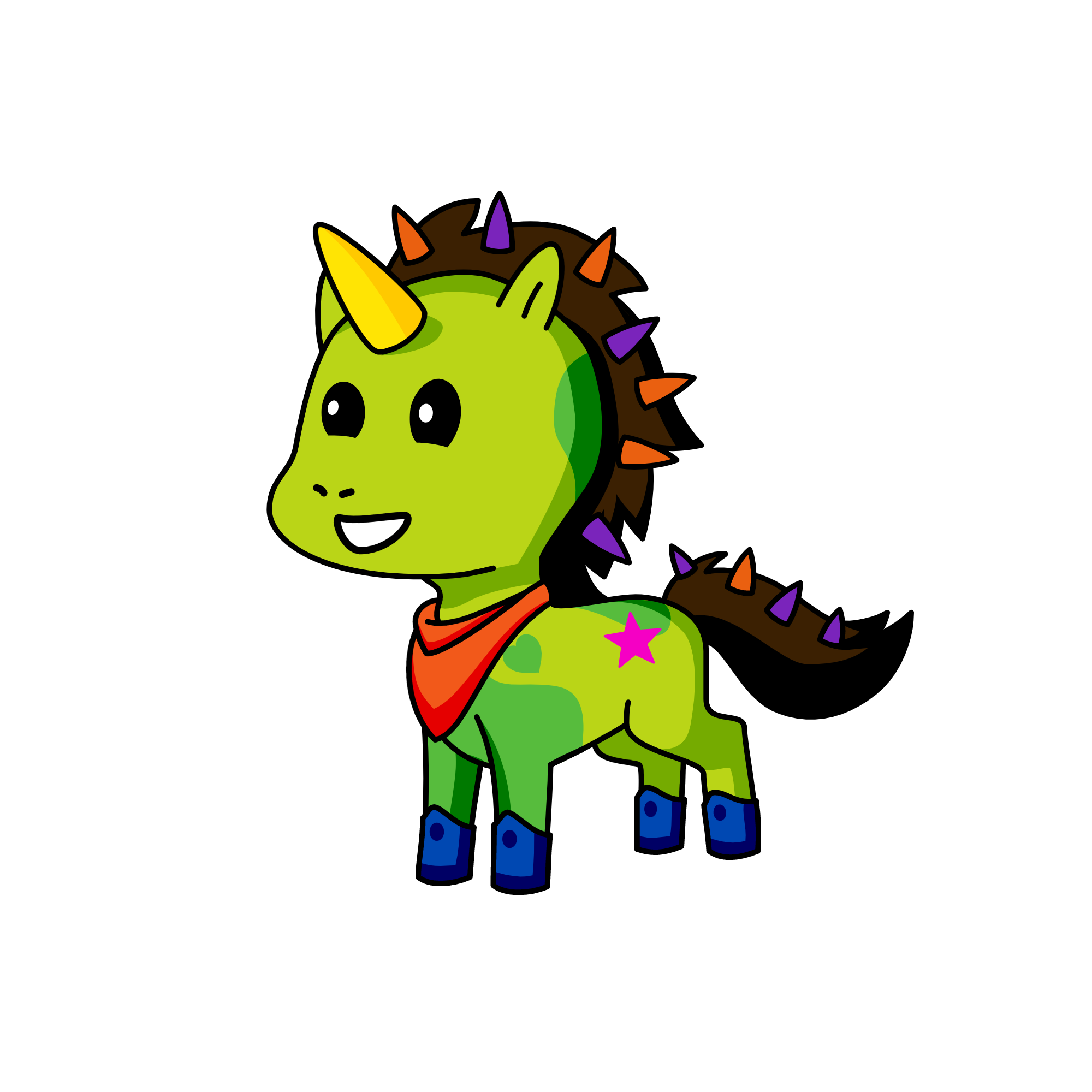 Caspian, the unicorn