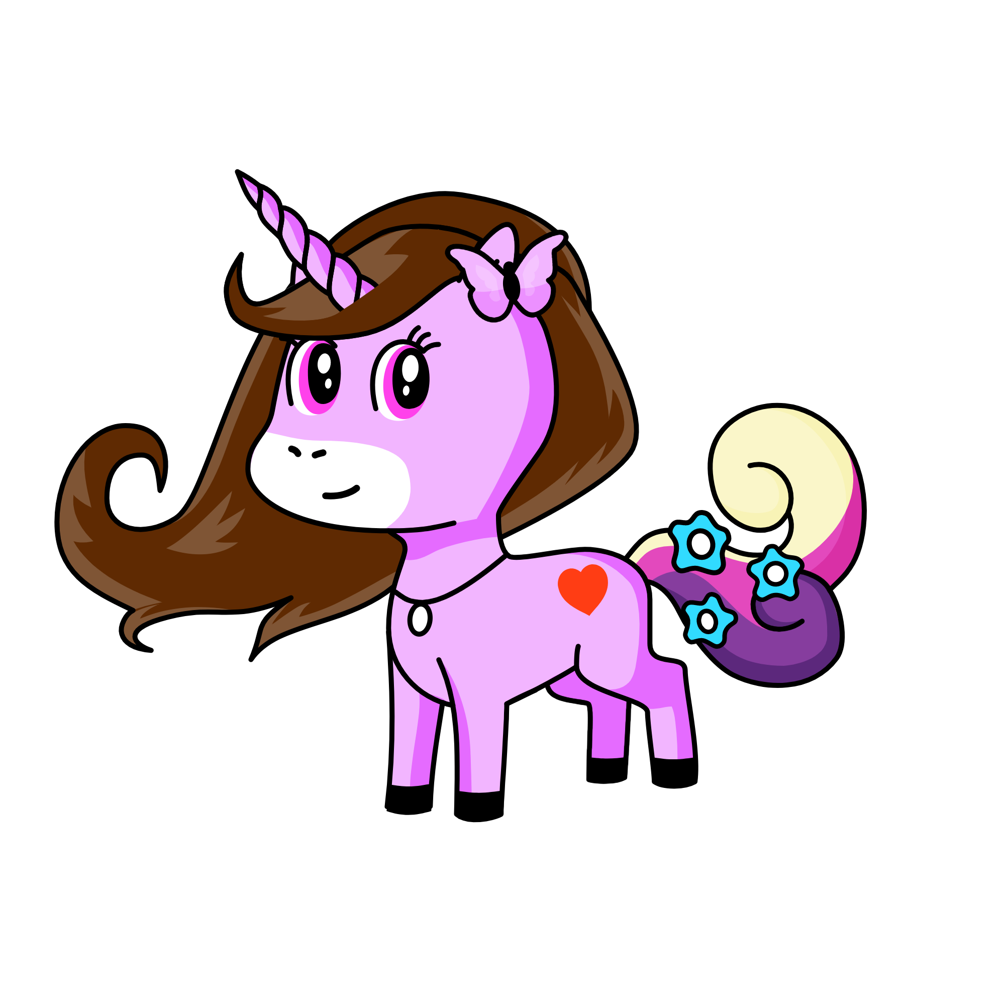 IRIS PRINCESS, the unicorn