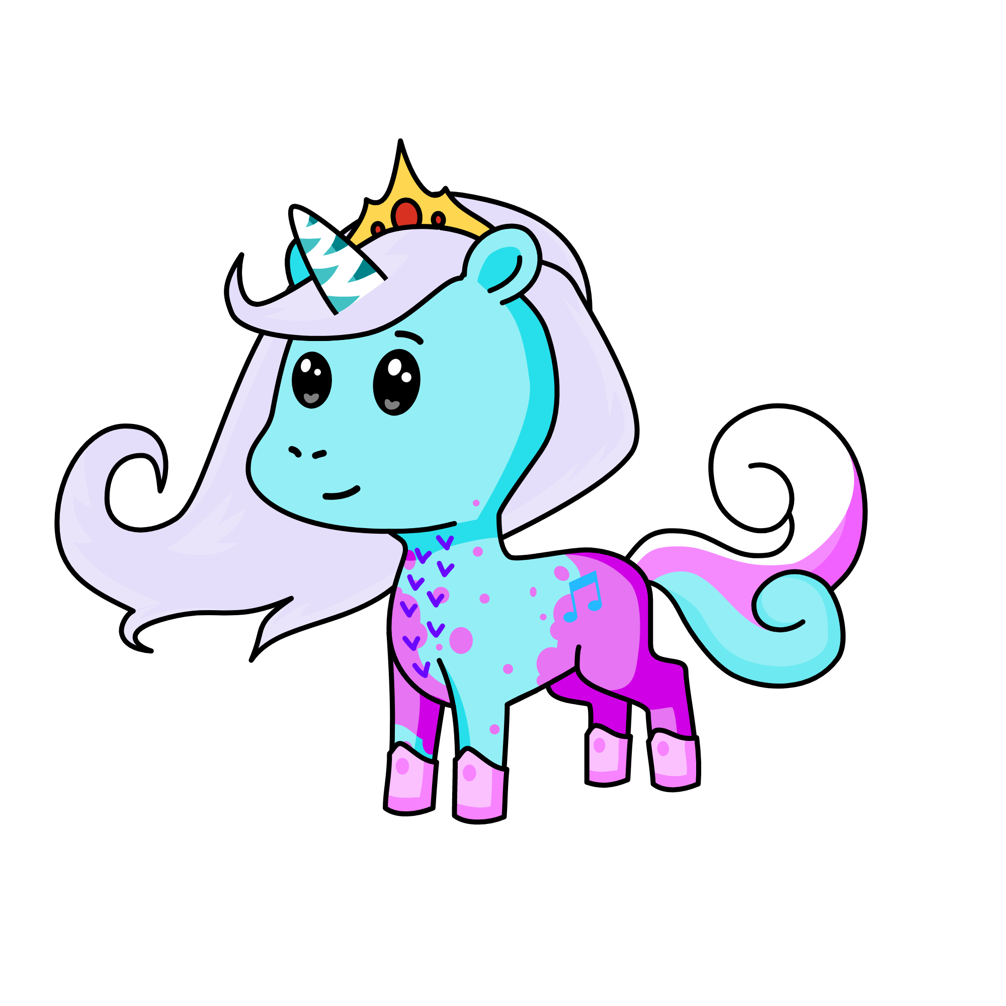 Mafer, the unicorn