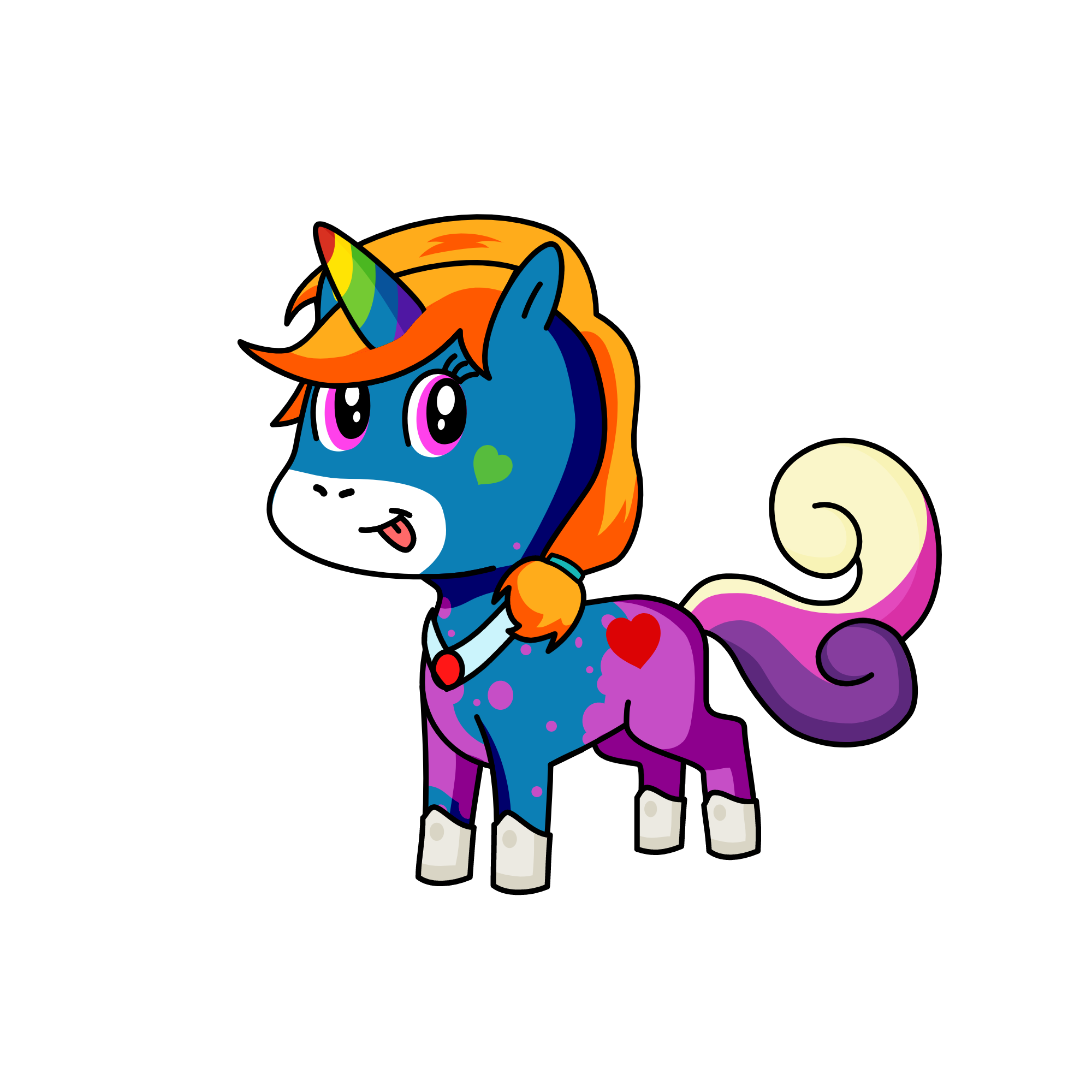 ningt star, the unicorn
