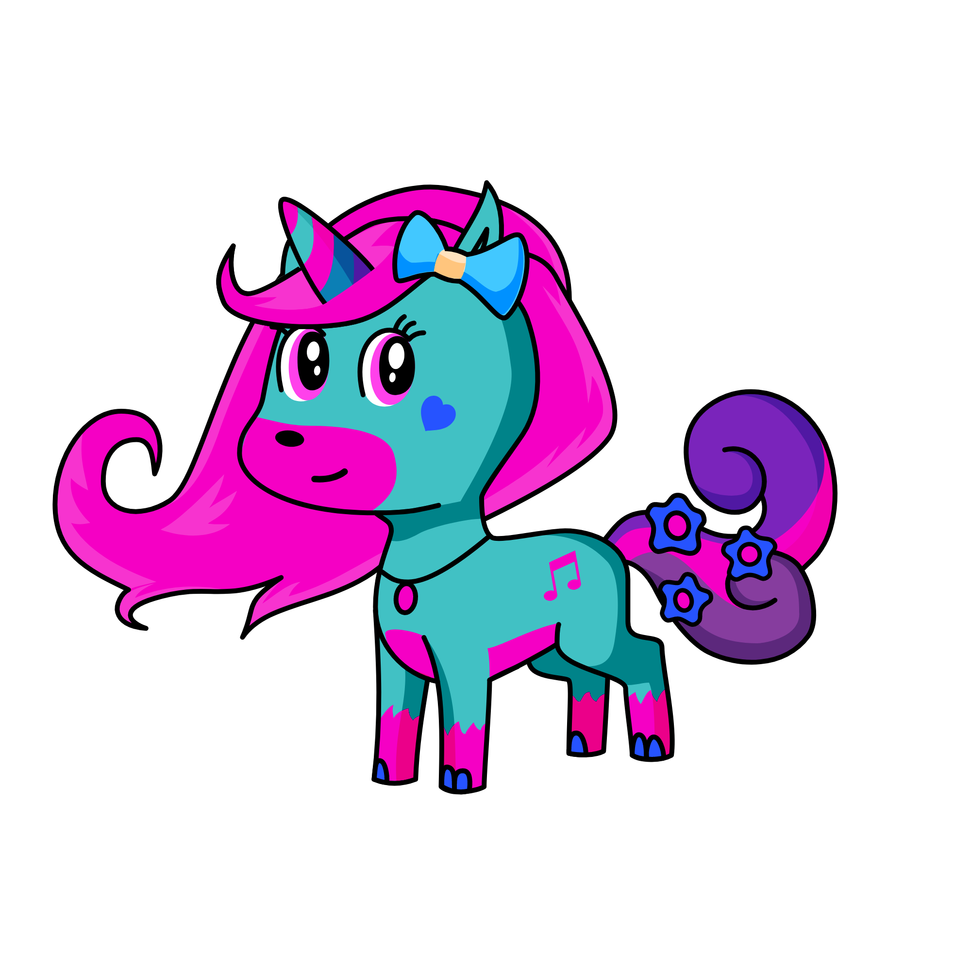 queen of all unicorn number(unknown), the unicorn