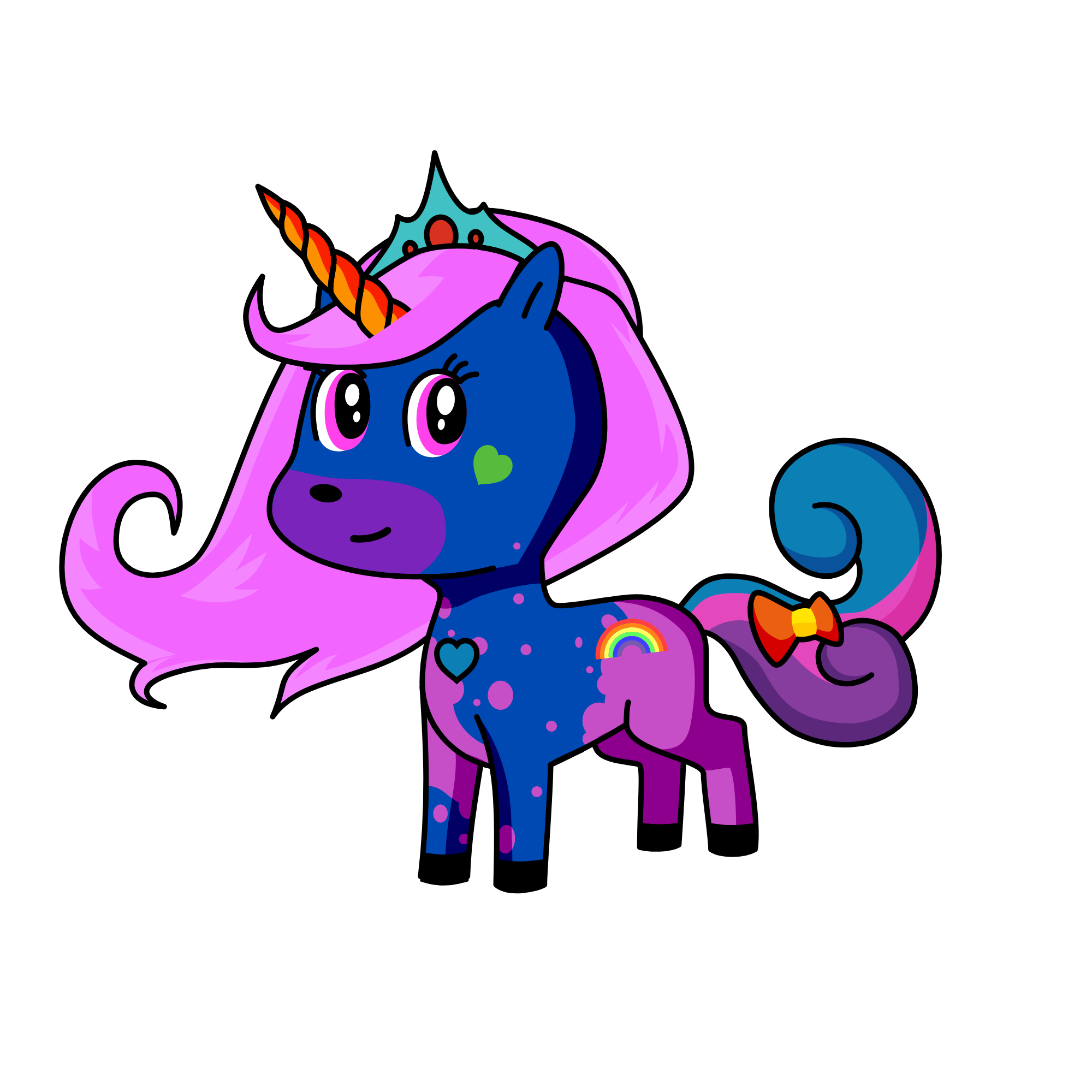 belle, the unicorn